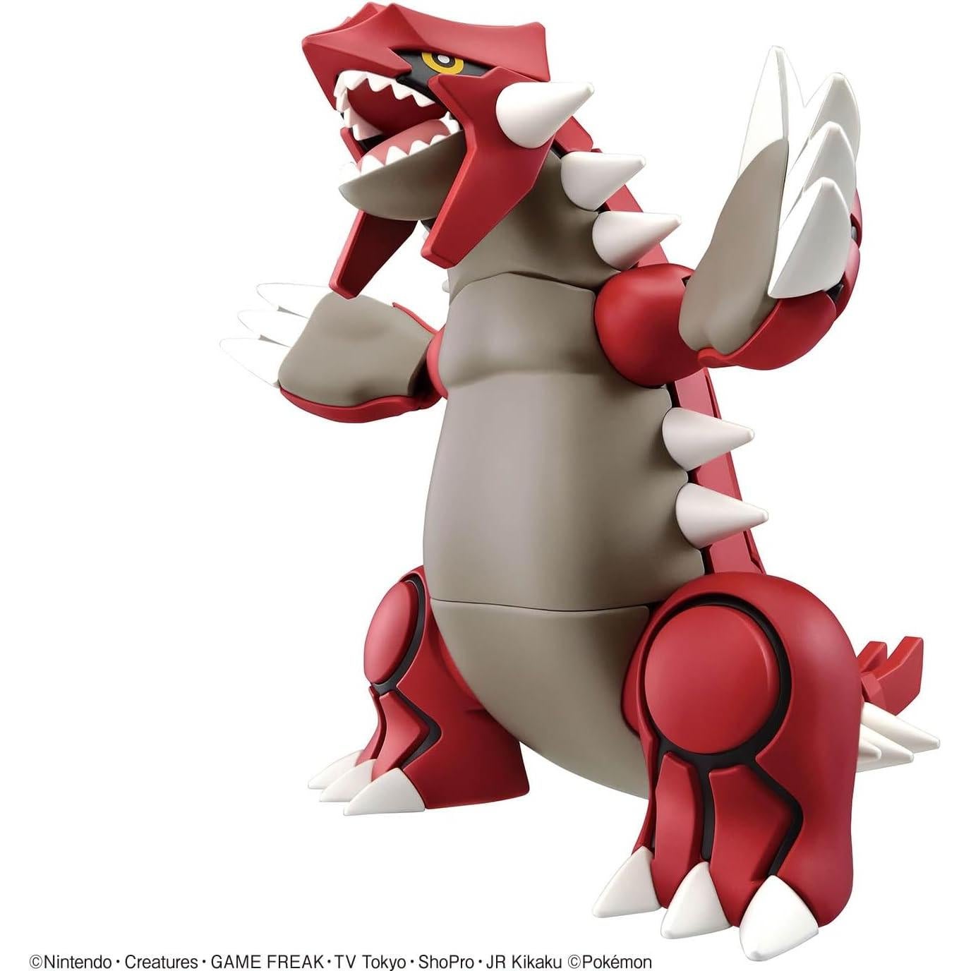 Kit de Modelo Plamo Pokémon Groudon Bandai 108 mm