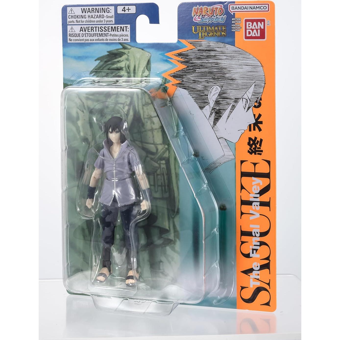 Figura de Acción Sasuke Uchiha 12.7 cm - Naruto - Bandai