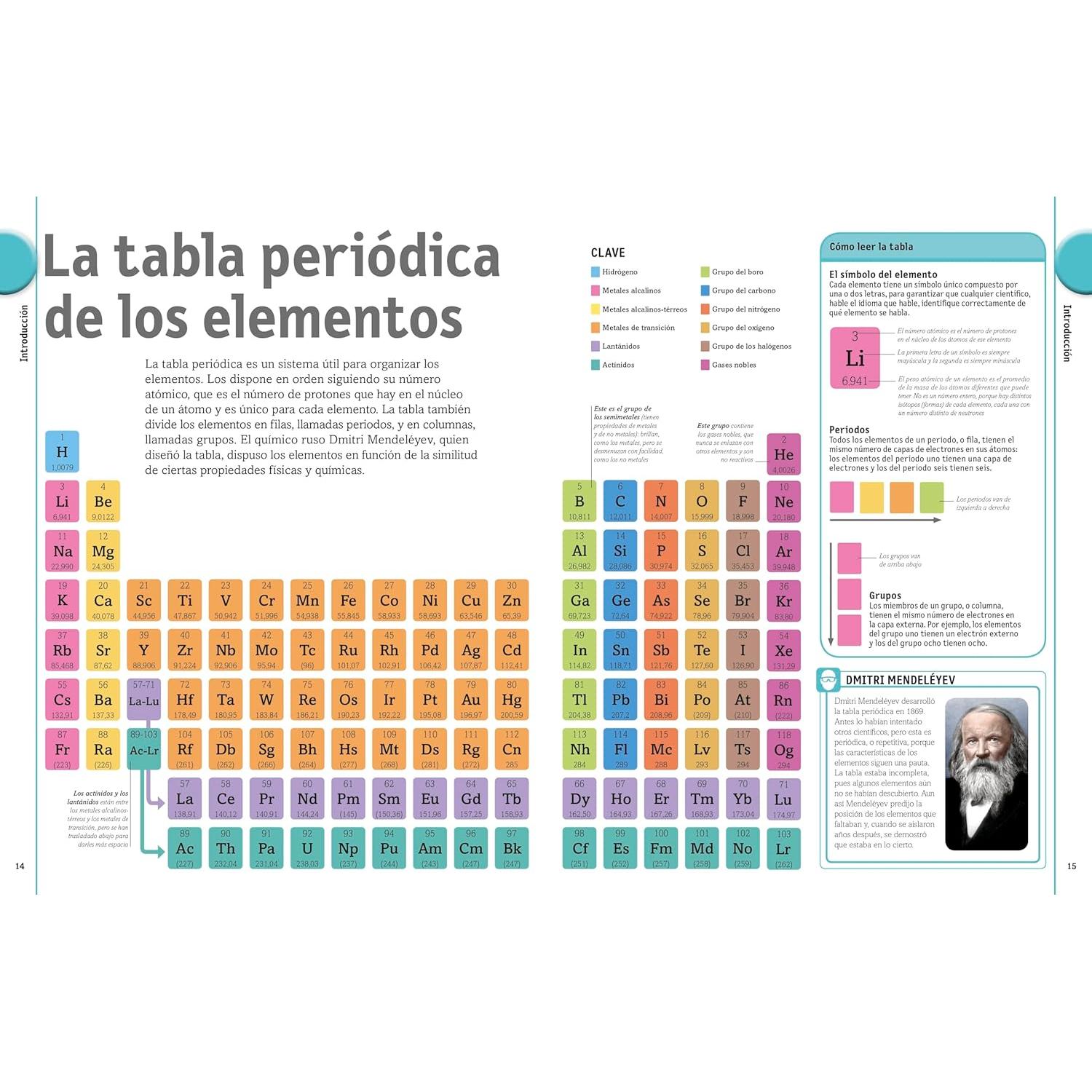 El libro de la Tabla Periódica: Enciclopedia de los elementos