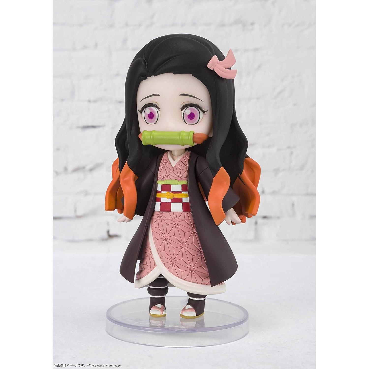 Figura de acción Kamado Nezuko Figuarts mini Bandai 10 cm