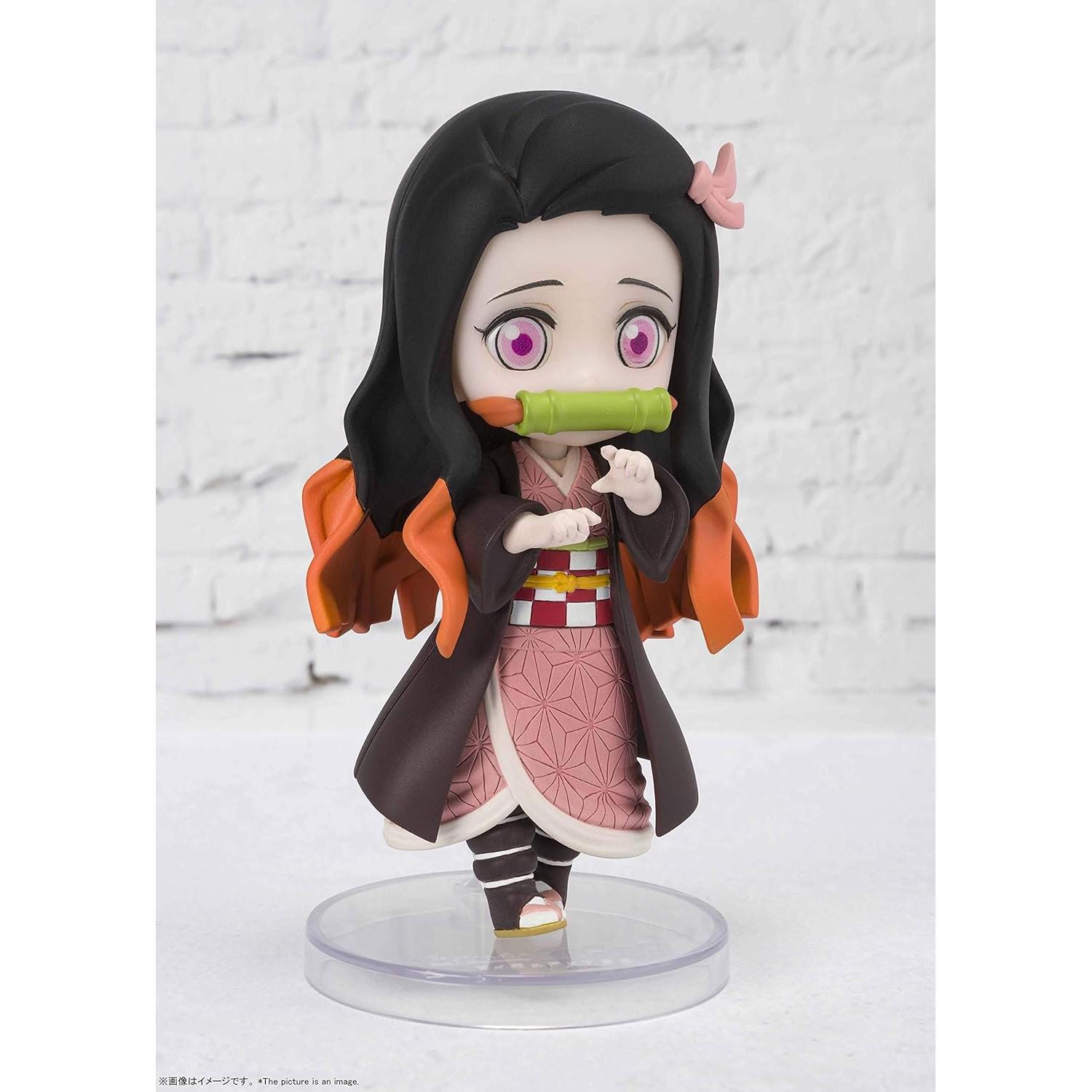 Figura de acción Kamado Nezuko Figuarts mini Bandai 10 cm