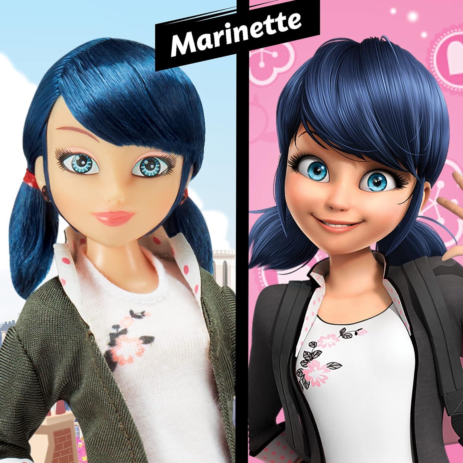 Muñeca Marinette 26cm Bandai Miraculous con Accesorios