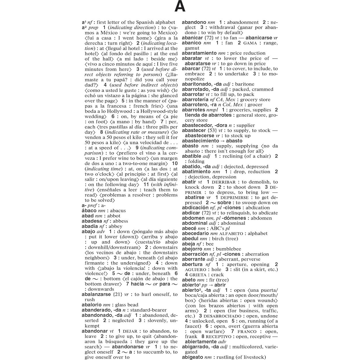 Merriam-Webster’s Spanish-English Dictionary (Multilingual Edition) Newest Edition, 2021 Copyright (Hardcover) (English and Spanish Edition)