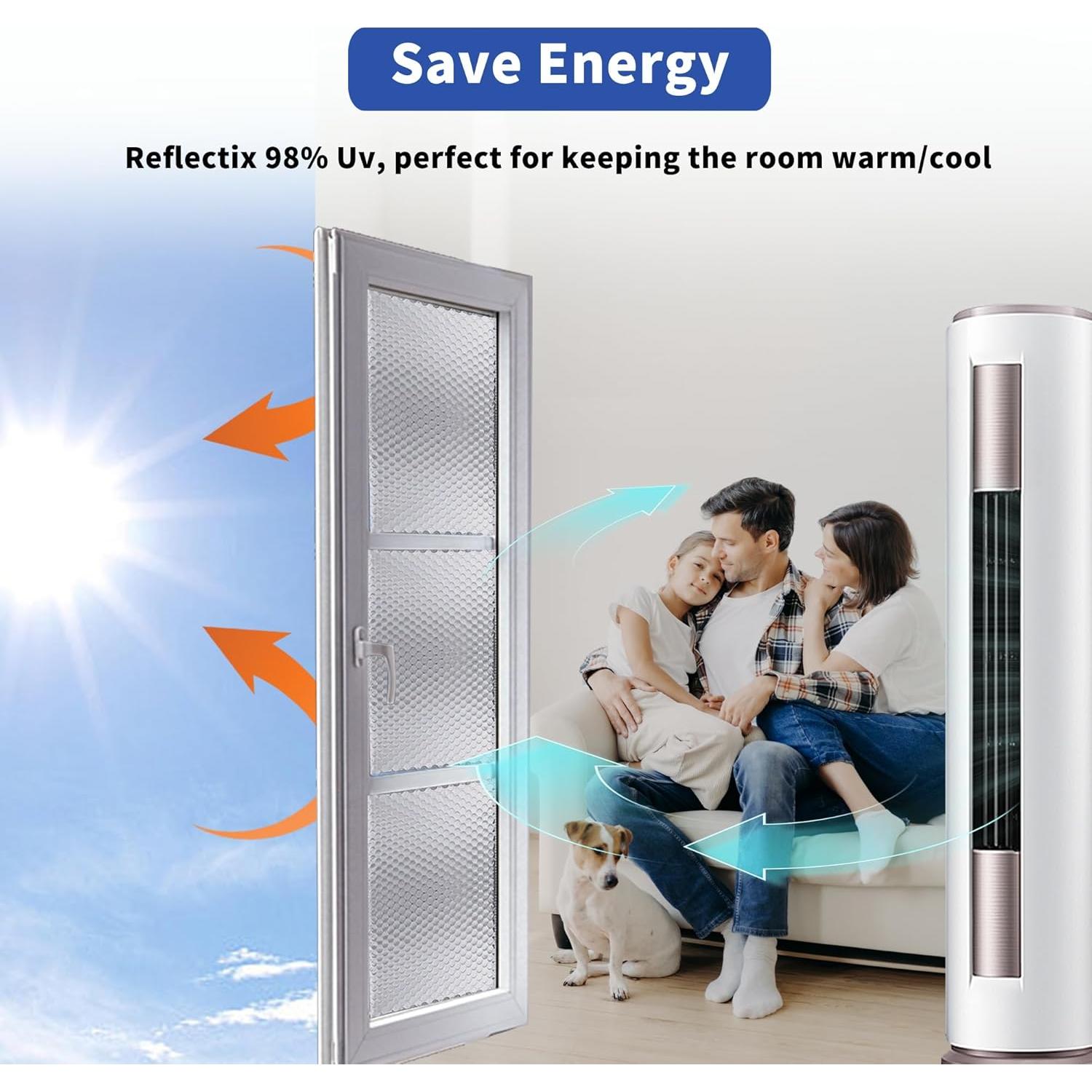 Aislamiento Reflectante Toldear 60 cm x 3.05 m para Ventanas