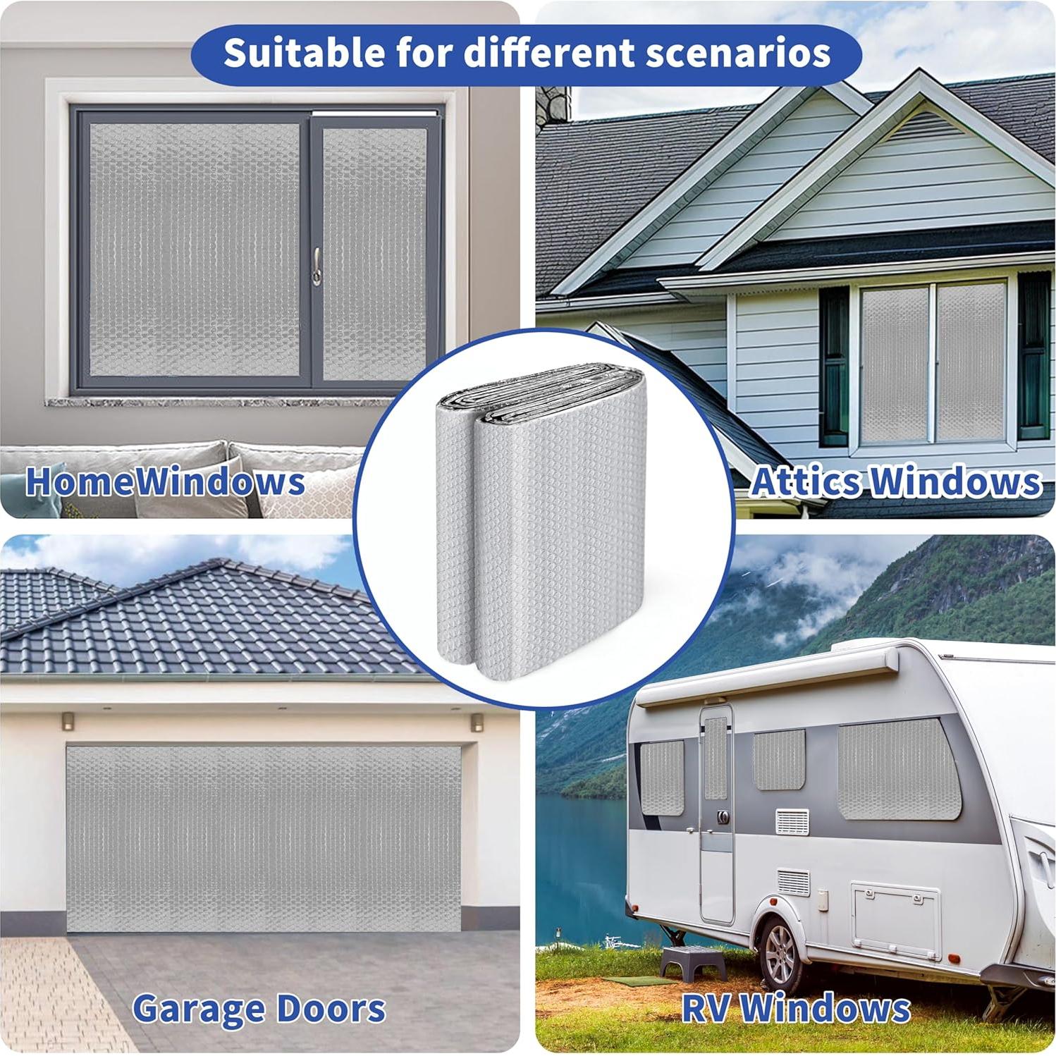 Aislamiento Reflectante Toldear 60 cm x 3.05 m para Ventanas