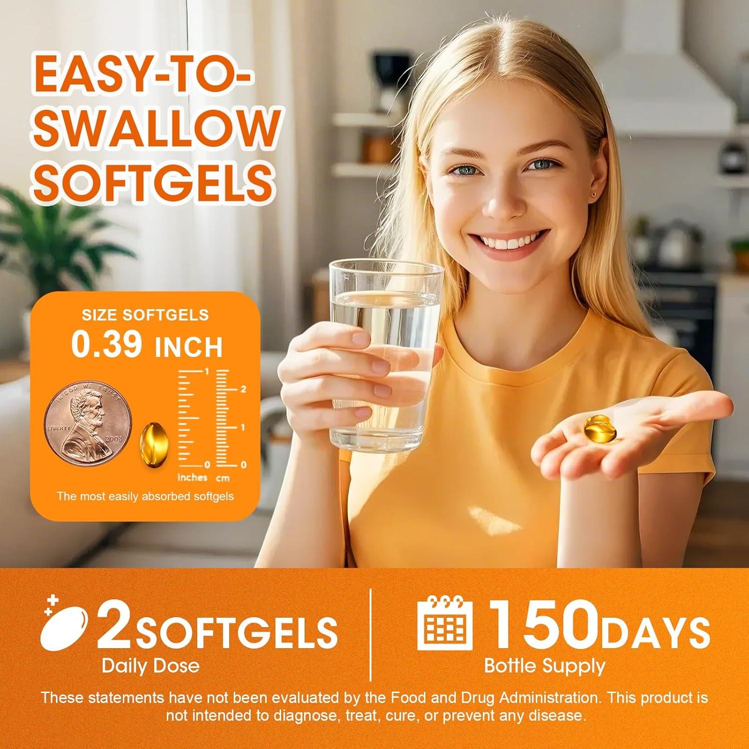 Suplemento Vitamina K2 D3 Greenpeople 10,000 UI 300 Cápsulas Veganas