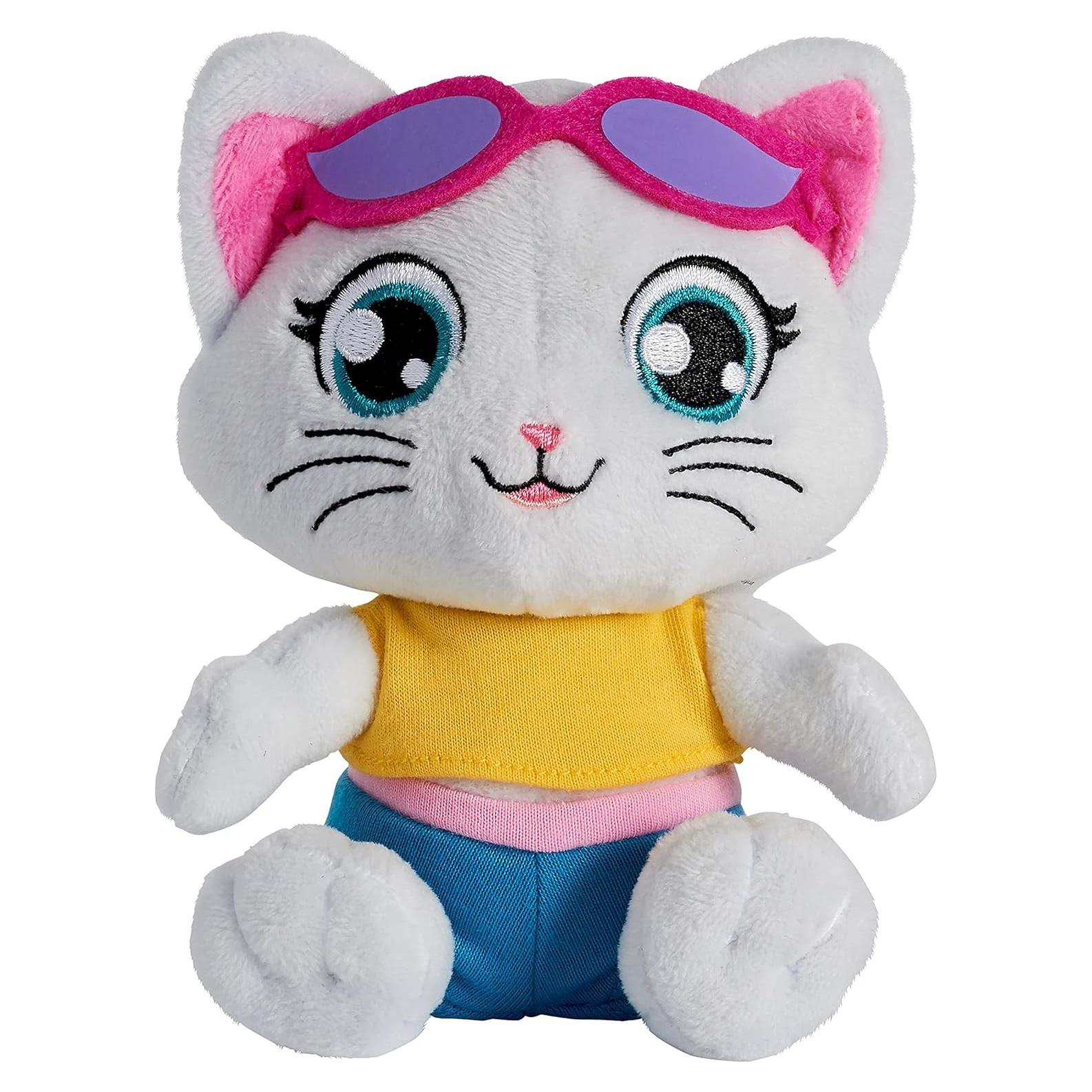 Peluche Milady 44 Gatos Bandai 12.7 cm Suave y Abrazable
