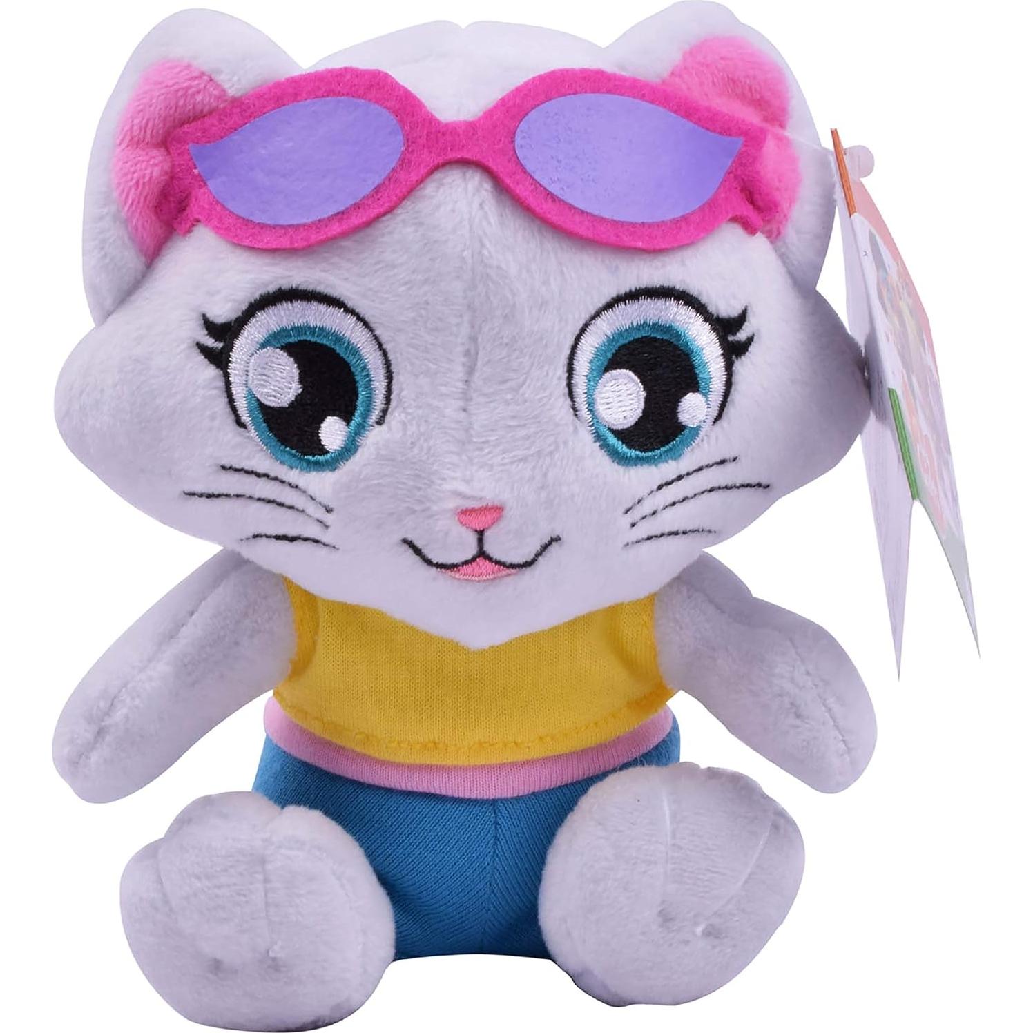 Peluche Milady 44 Gatos Bandai 12.7 cm Suave y Abrazable