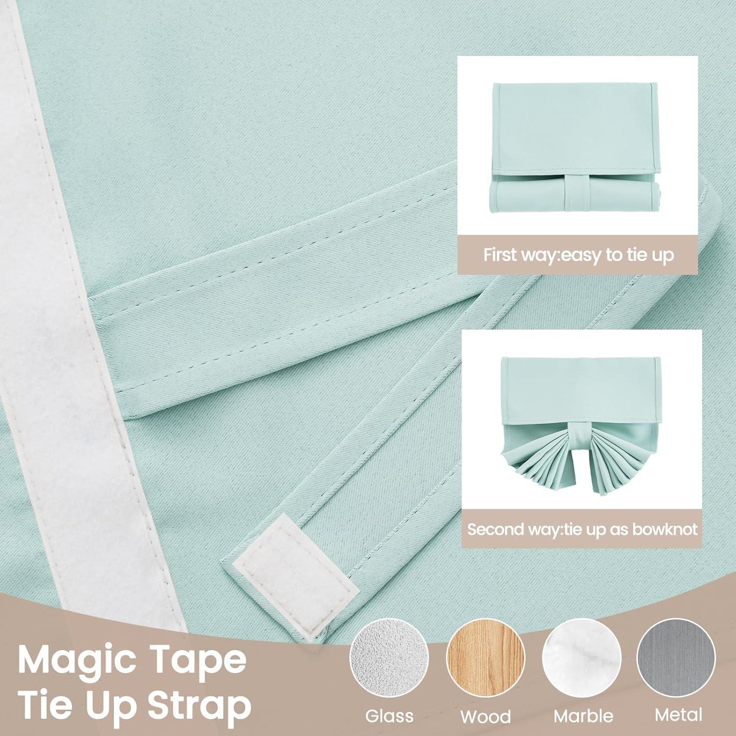 Cortina de Ventana Vatge Aqua 20.32x91.44 cm para Puerta