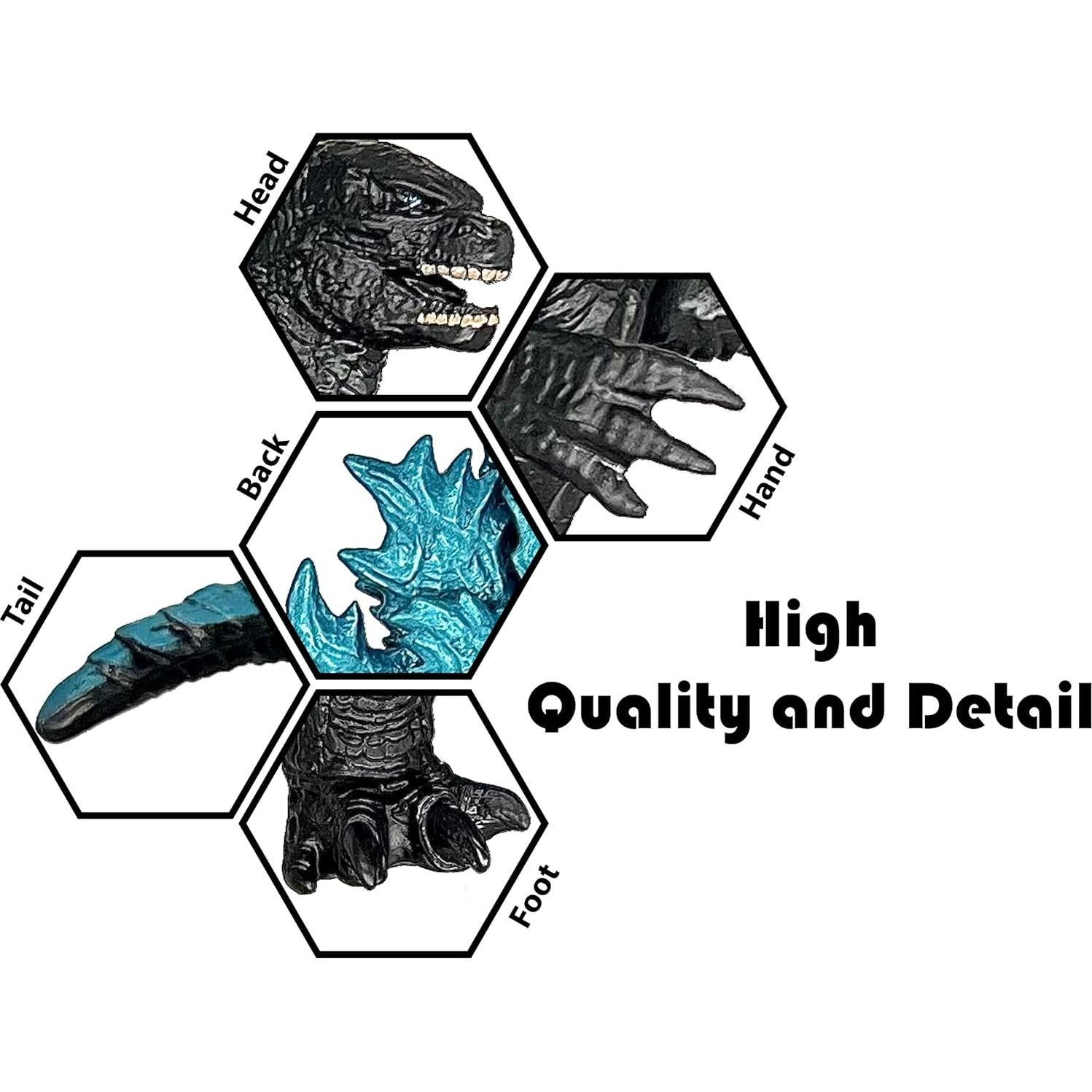 Figura de Acción Godzilla TwCare 2021 15.24 cm Juntas Móviles