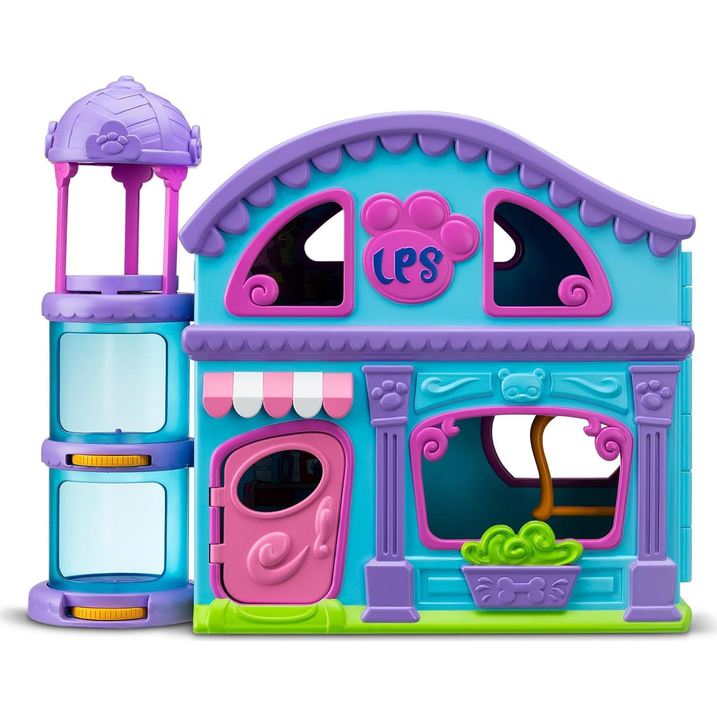 Juego de Littlest Pet Shop Gen 7 con 2 Mascotas y 20 Accesorios