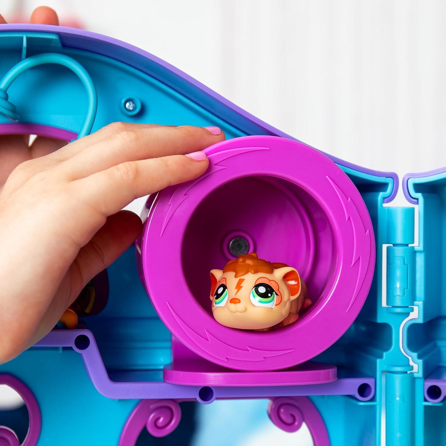 Juego de Littlest Pet Shop Gen 7 con 2 Mascotas y 20 Accesorios