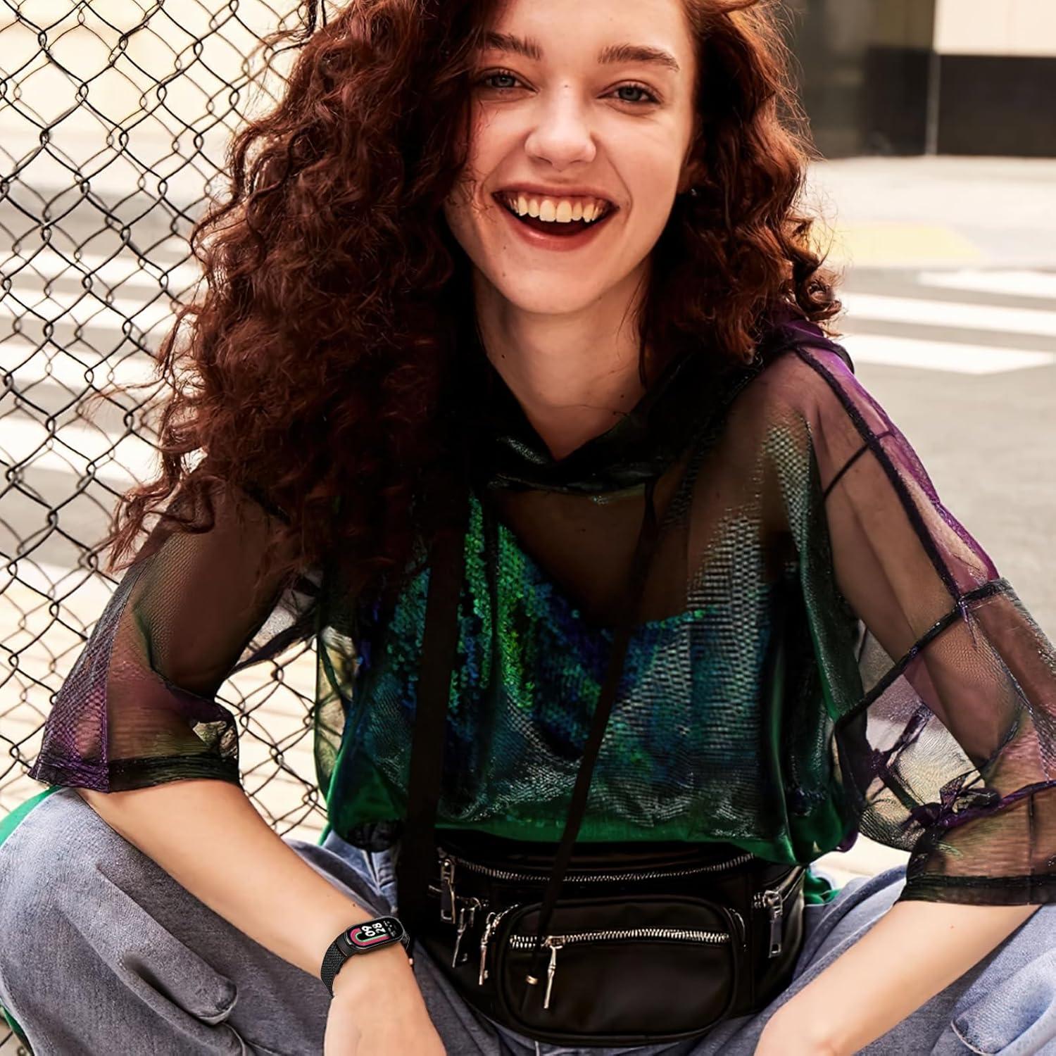 Correas de Nylon Elásticas para Xiaomi Smart Band 9/8 - 3 PCS