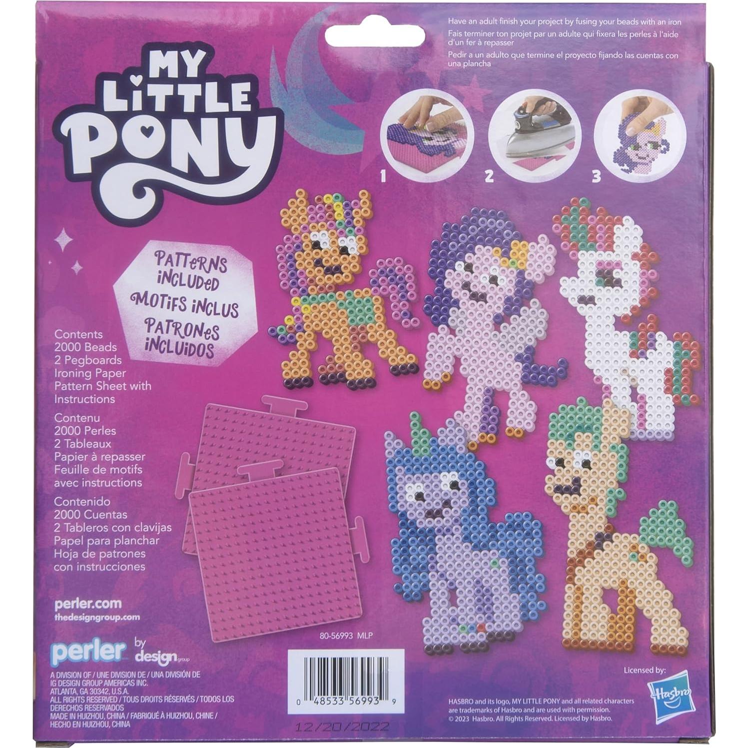 Kit de Perlas Fusionadas Perler My Little Pony 2000 Piezas