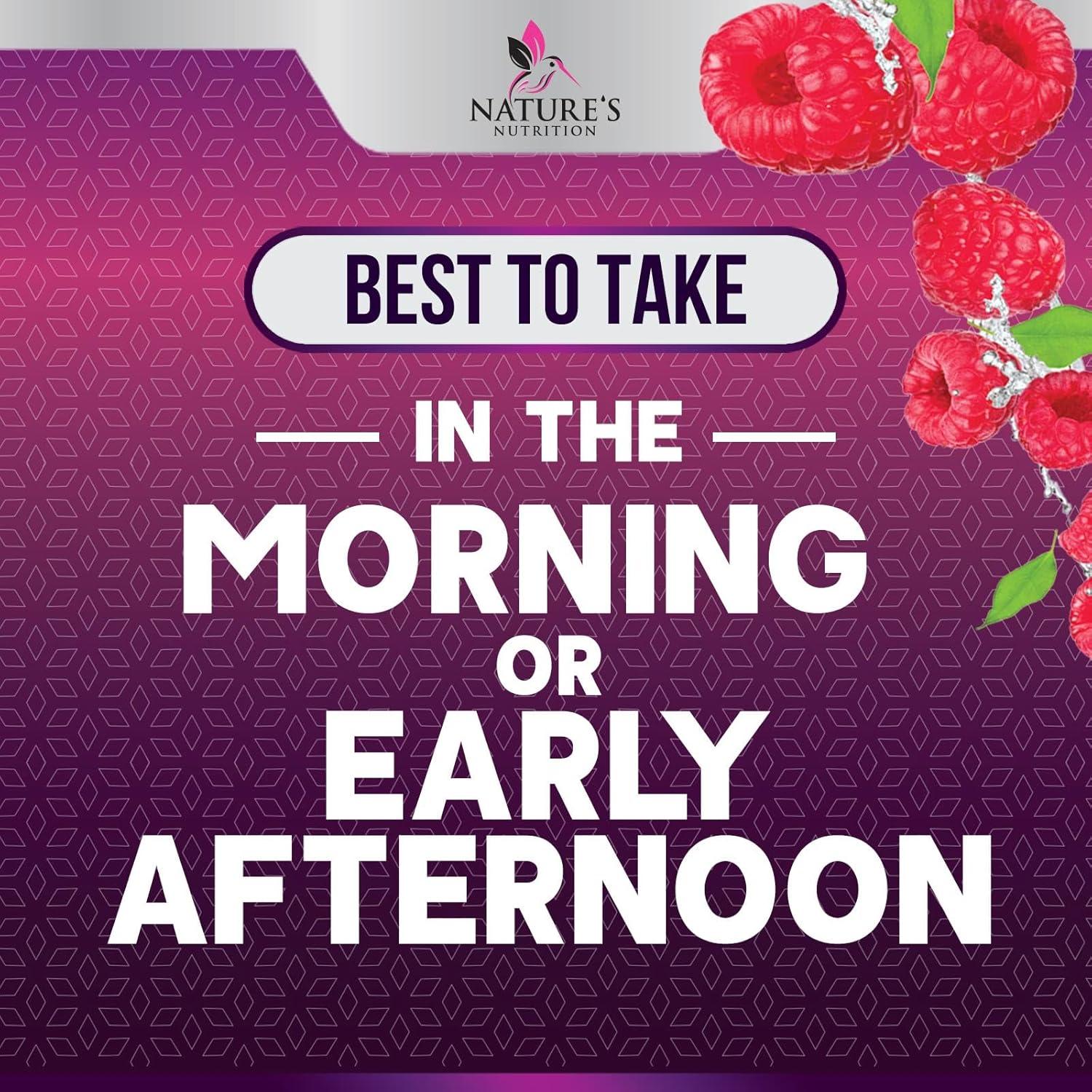 Gomitas de Energía B12 Nature's Nutrition 4500 mcg 60 Unidades