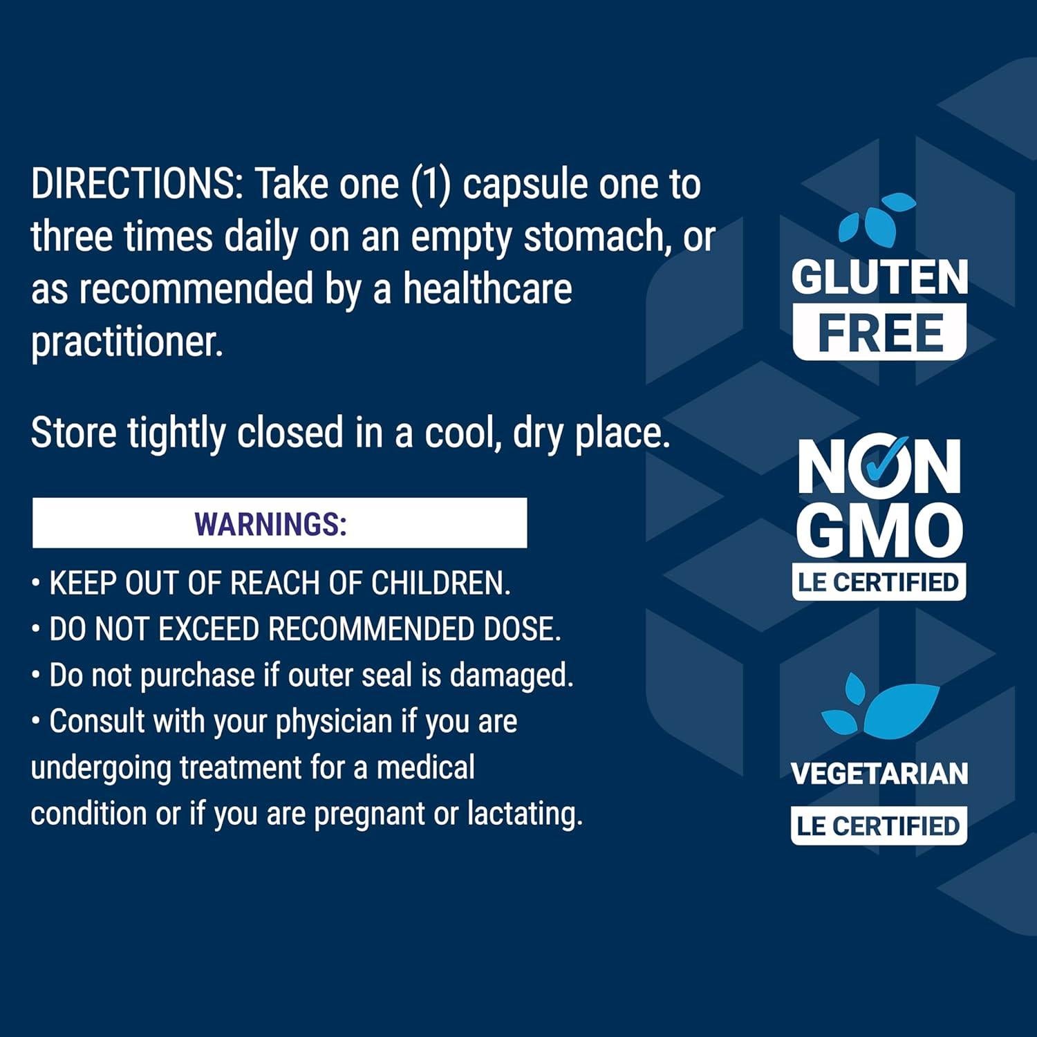 Suplemento de Taurina Life Extension 1000 mg 90 Cápsulas