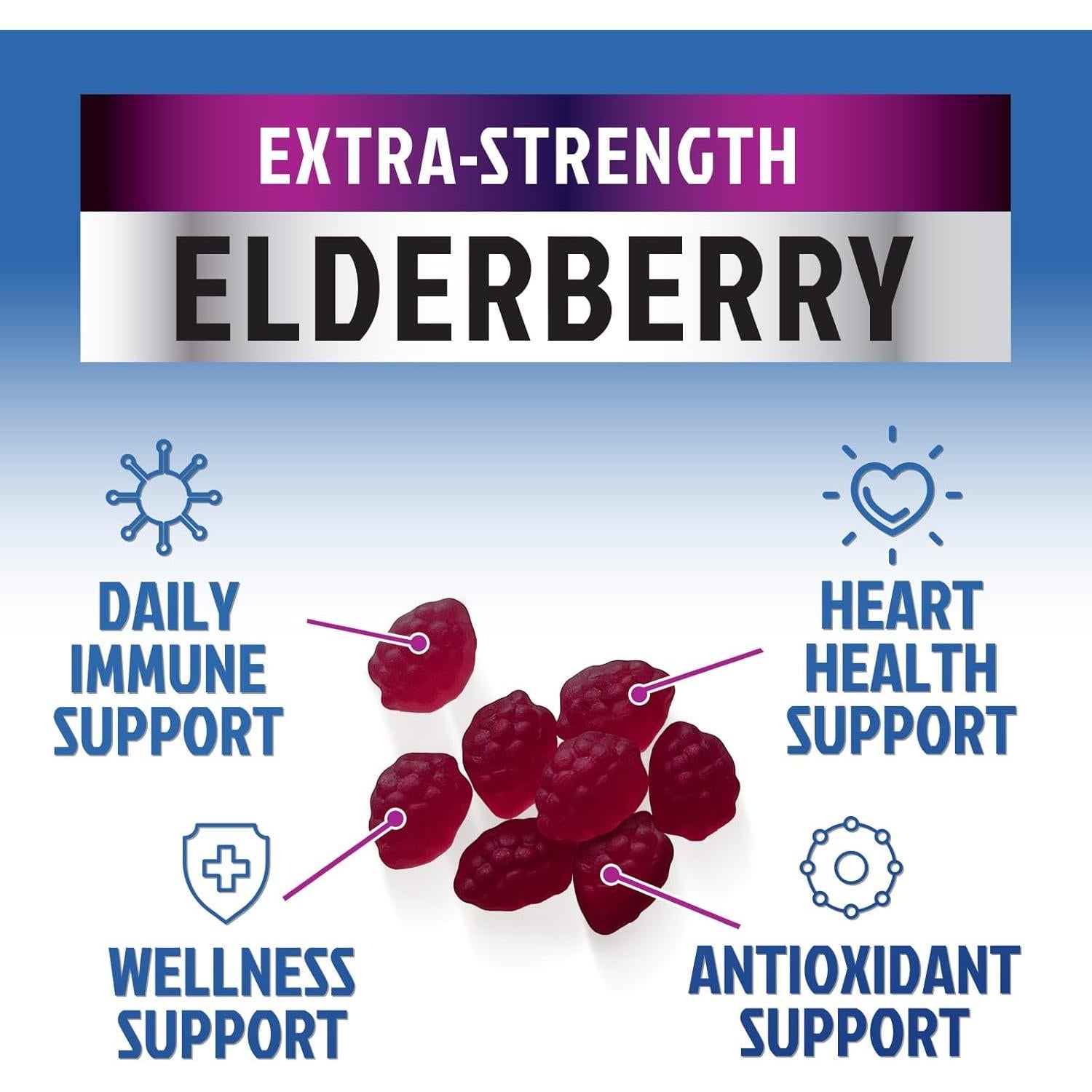 Gomitas Inmunológicas Nature's Nutrition 60 Unidades Zinc Vitamina C