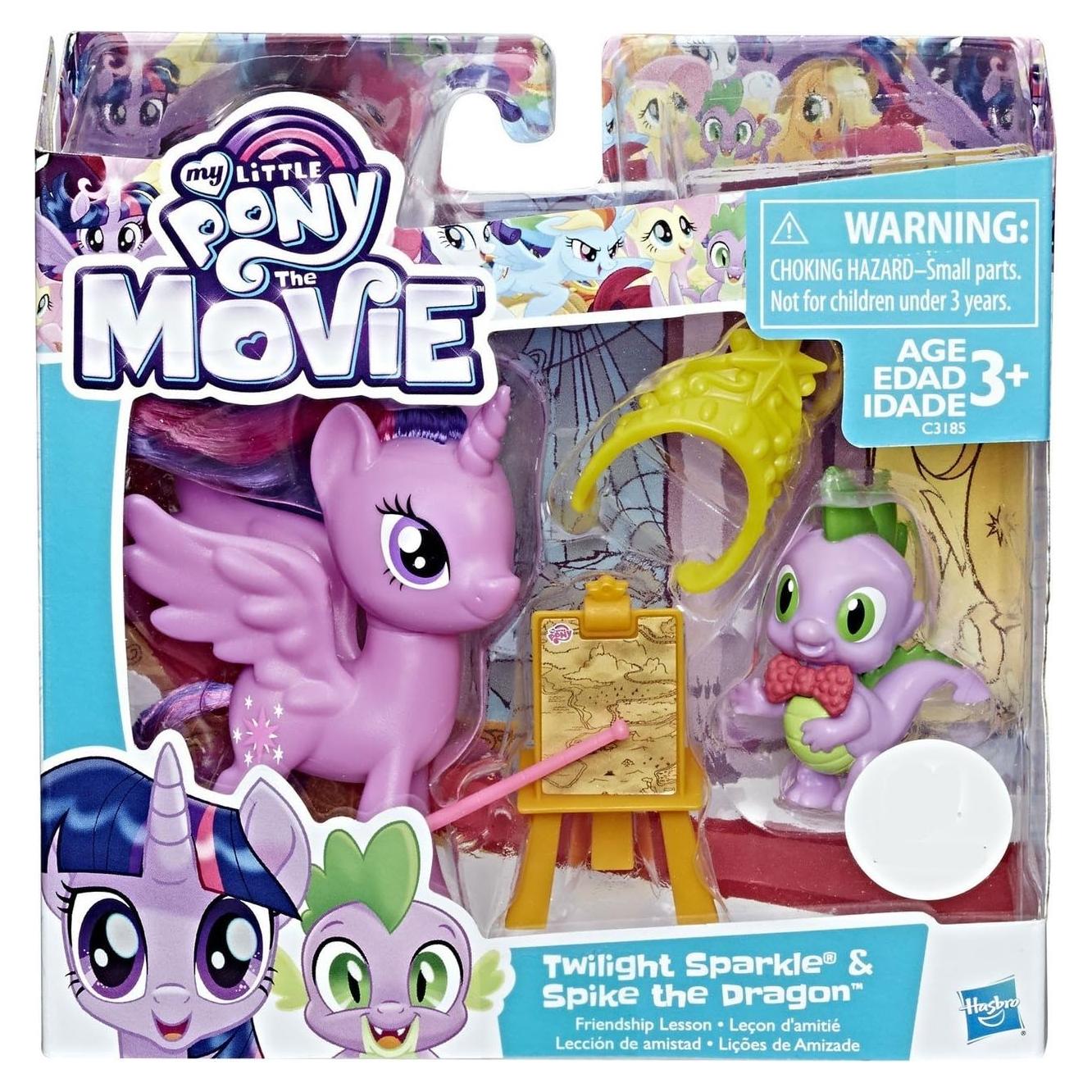 Muñeca Mi Pequeño Pony Hasbro Twilight Sparkle y Spike