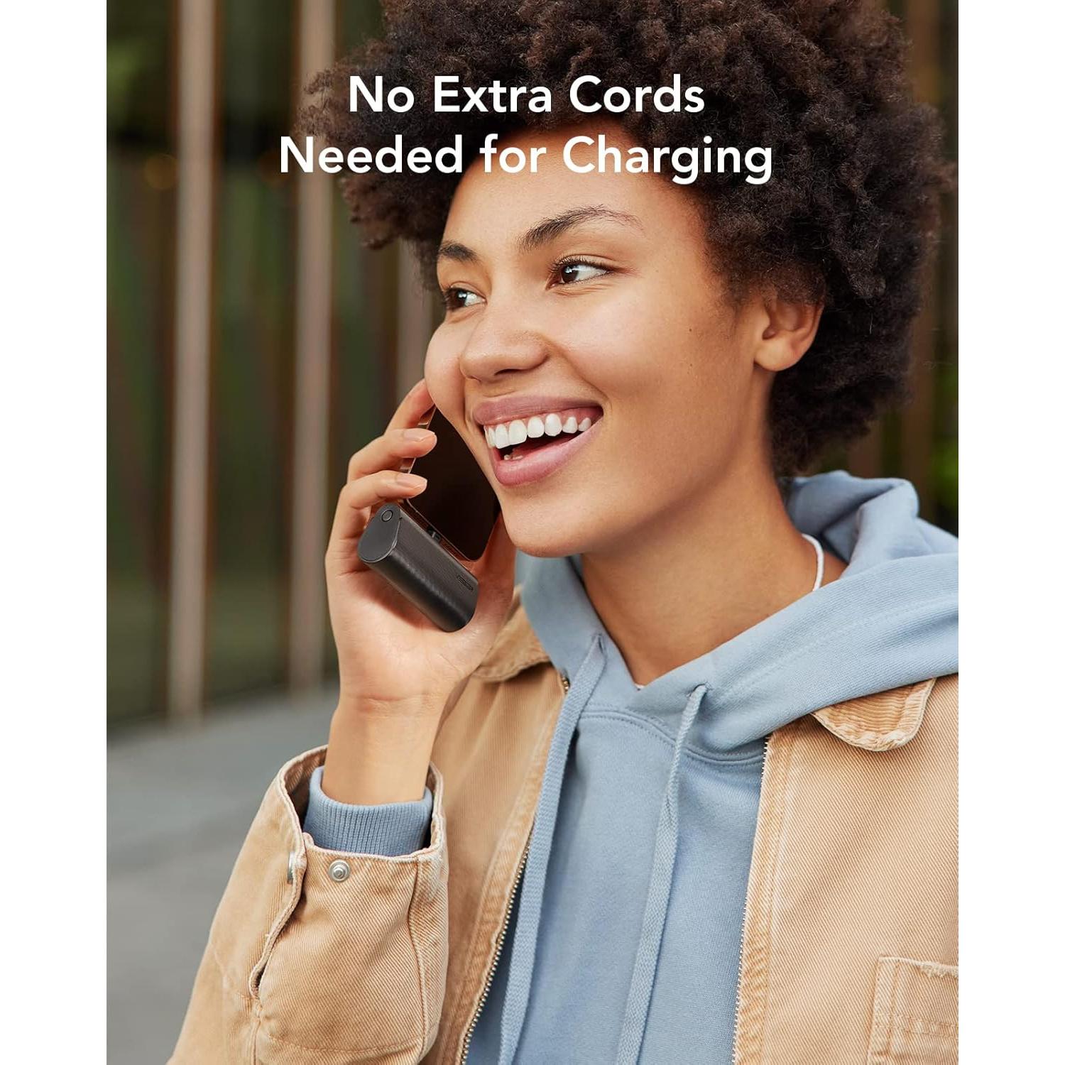 Cargadores Portátiles USB C VEGER 5000mAh 2 Paquetes Carga Rápida