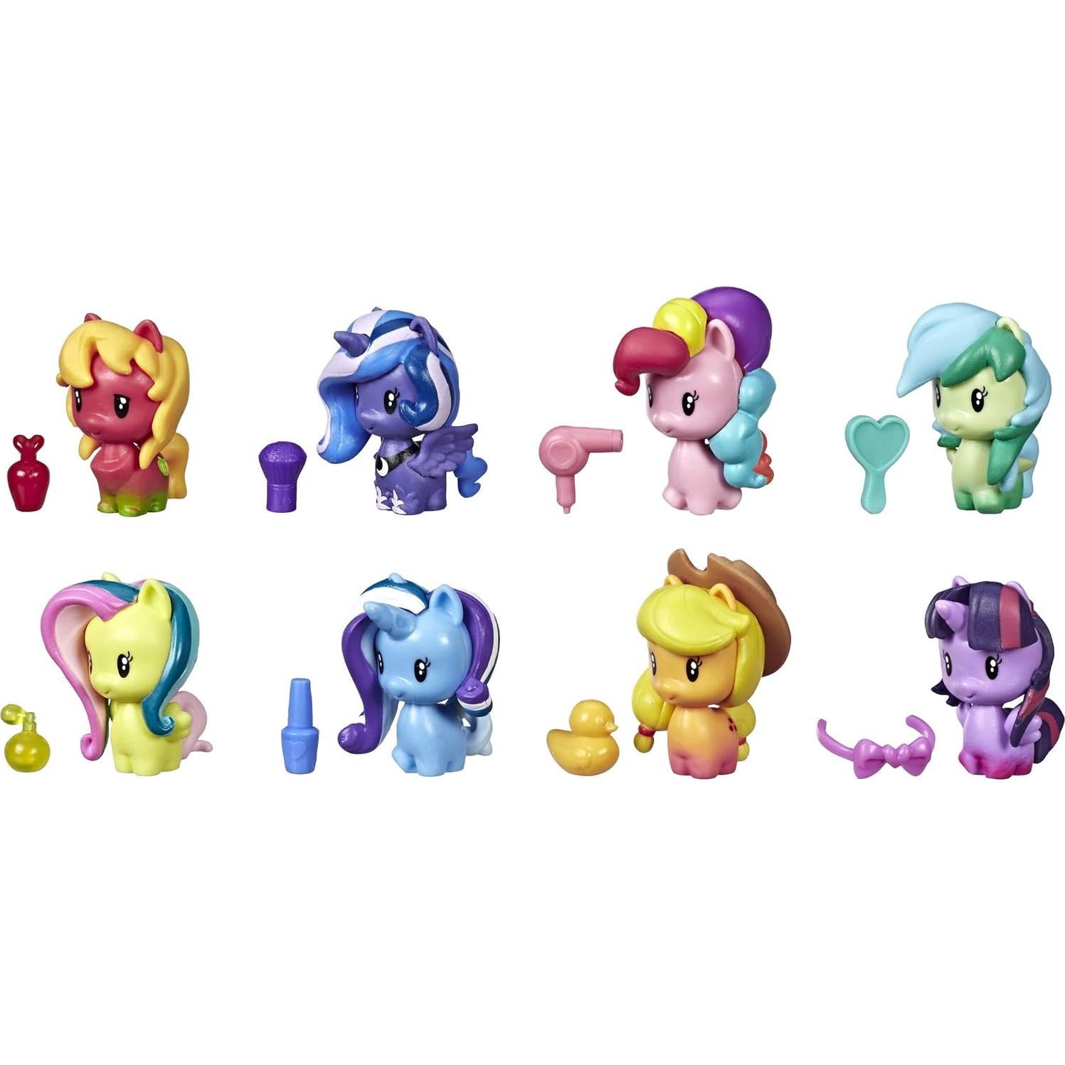 Mi Pequeño Pony Juguete Cutie Paquete de 8 Figuras con Sorpresas