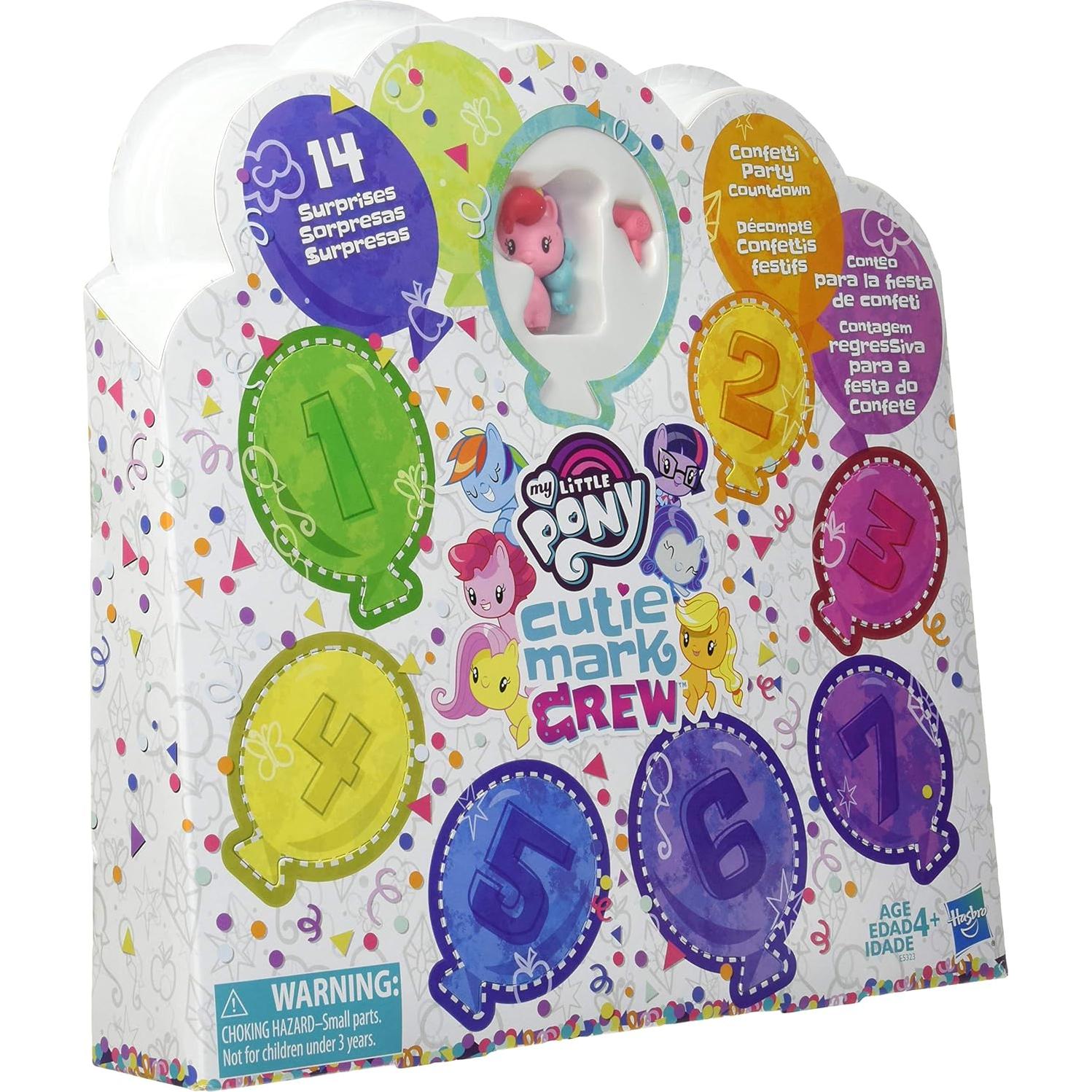 Mi Pequeño Pony Juguete Cutie Paquete de 8 Figuras con Sorpresas