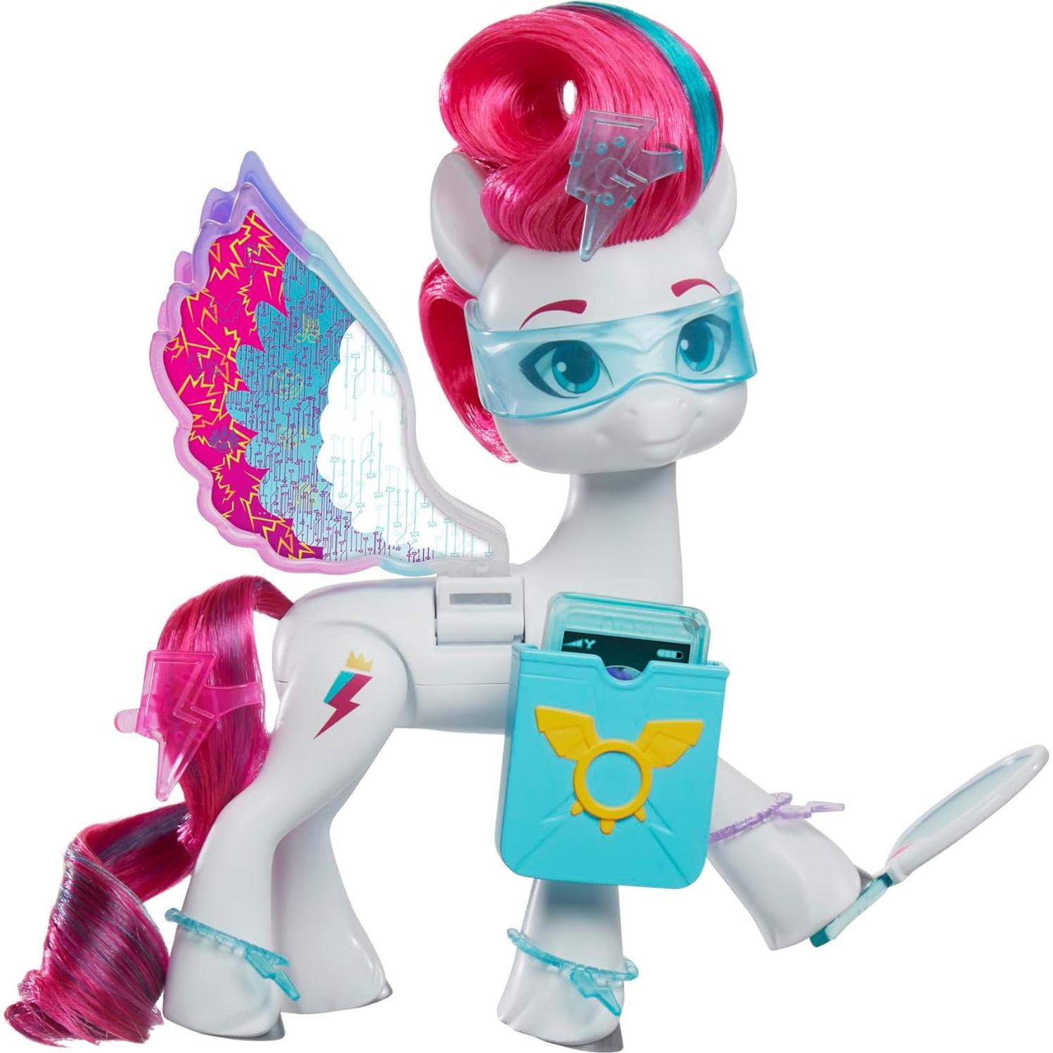 Muñeca My Little Pony Zipp Storm 13.97 cm con alas y accesorios