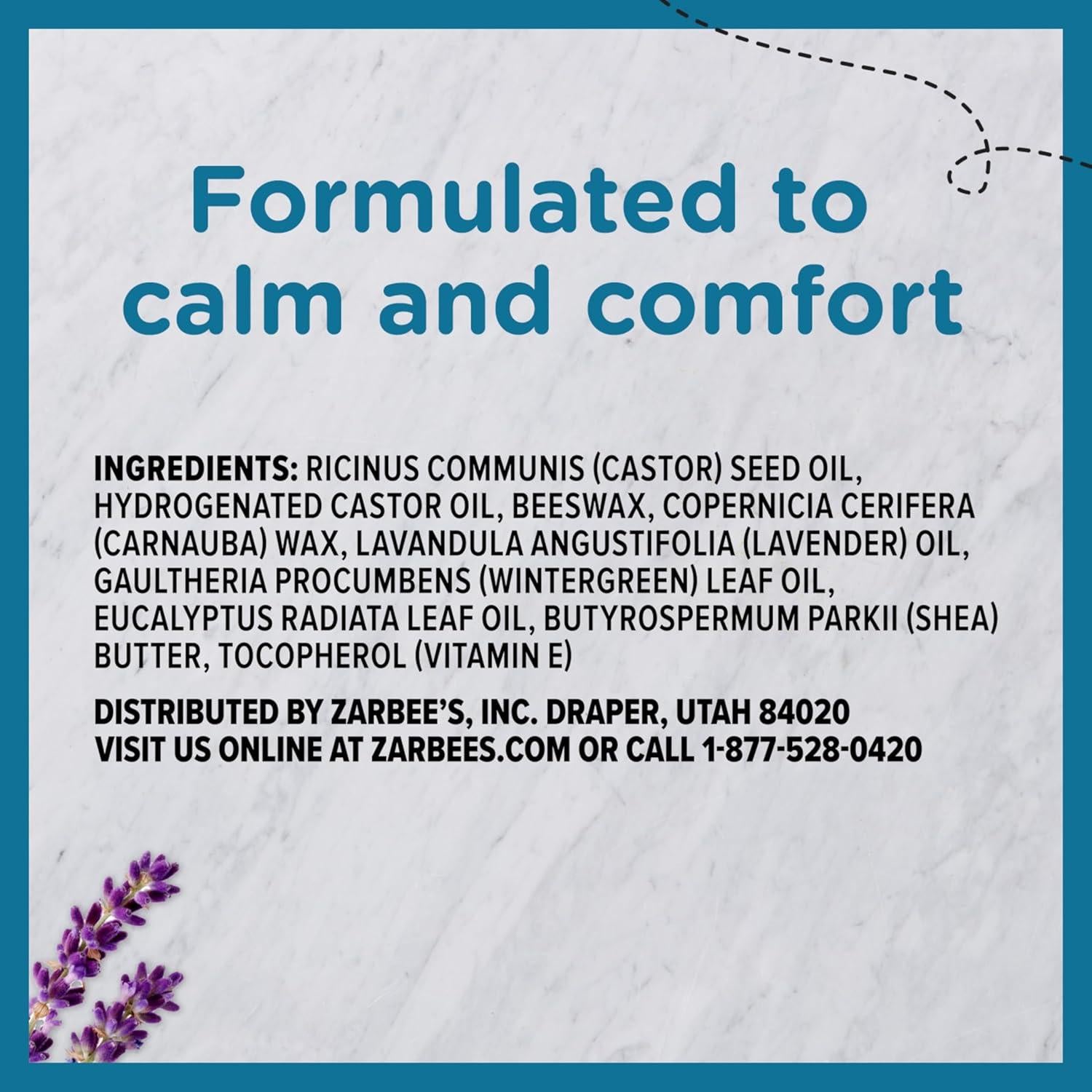 Bálsamo para el pecho Zarbee's para bebés 42.5g eucalipto lavanda