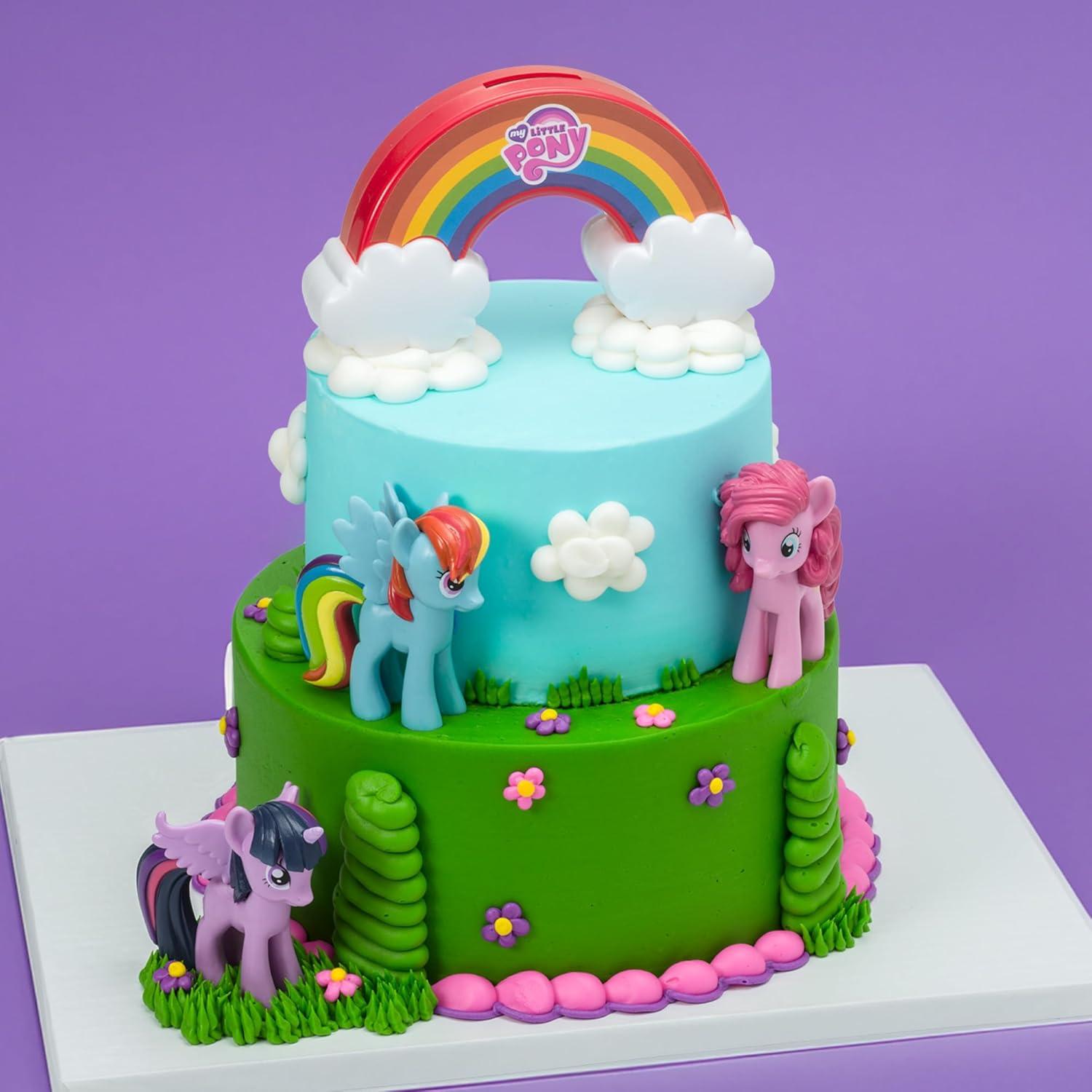 DecoSet My Little Pony Toppers de Pastel 4 Piezas
