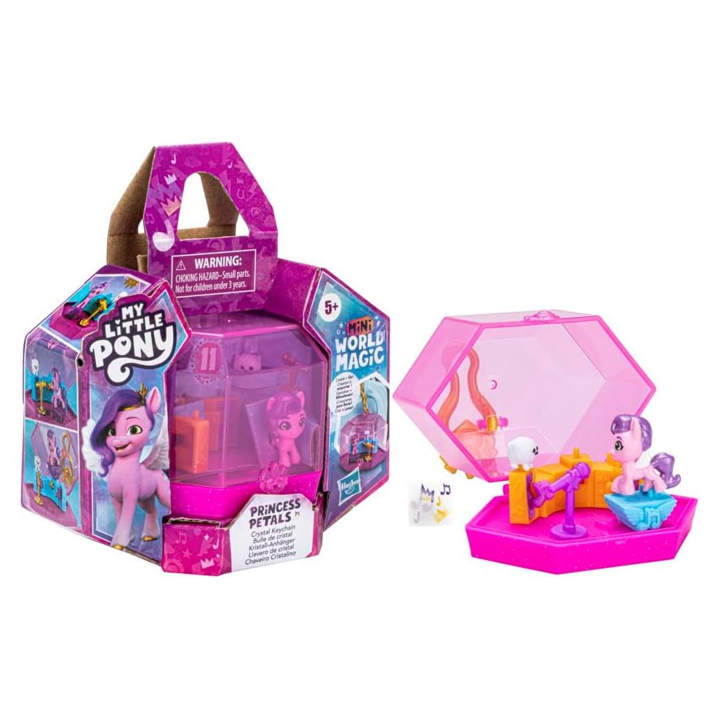 Mi Pequeño Pony Mini Mundo Magia Llavero Cristal Pipp