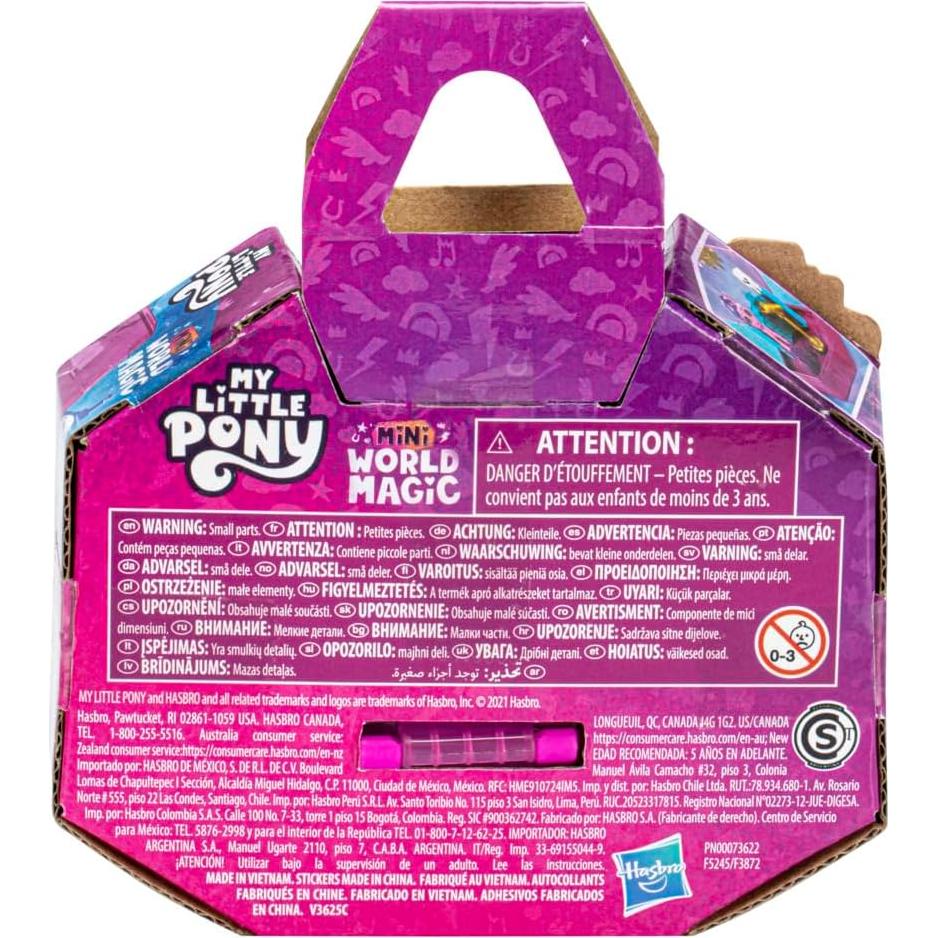 Mi Pequeño Pony Mini Mundo Magia Llavero Cristal Pipp