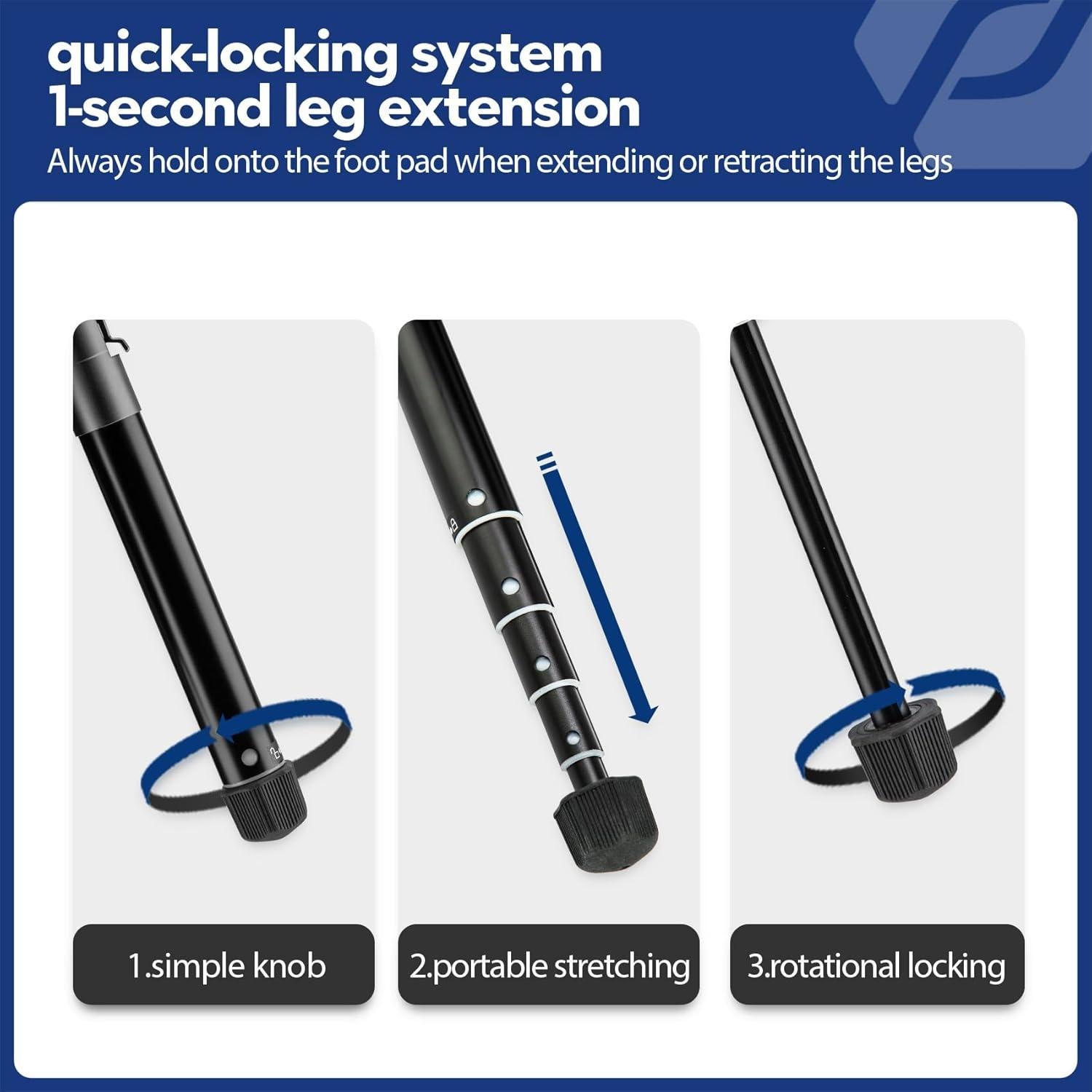 Mini Trípode Fotopro FY-810 con Cabeza Esférica 3 KG Negro