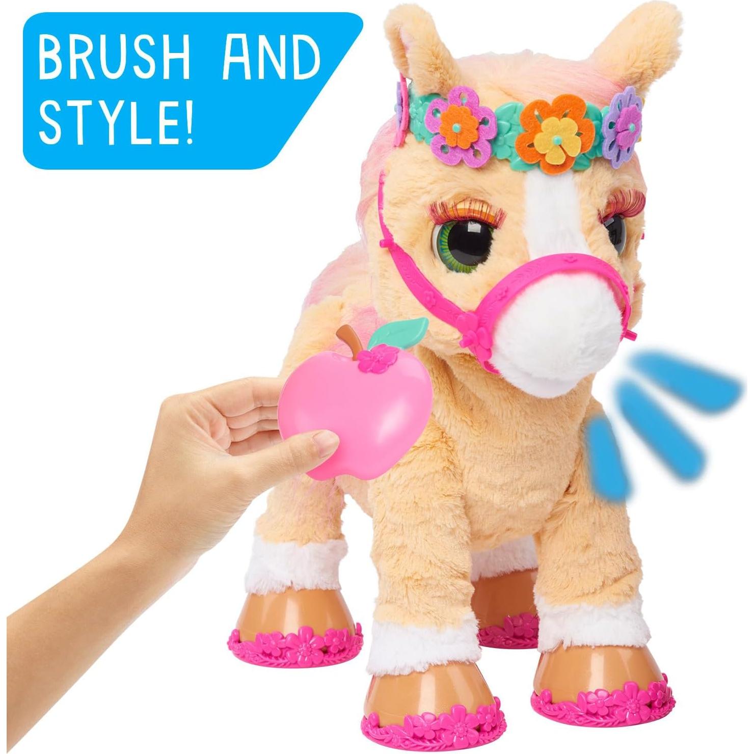 furReal Canela Pony Interactivo 35.56cm Just Play