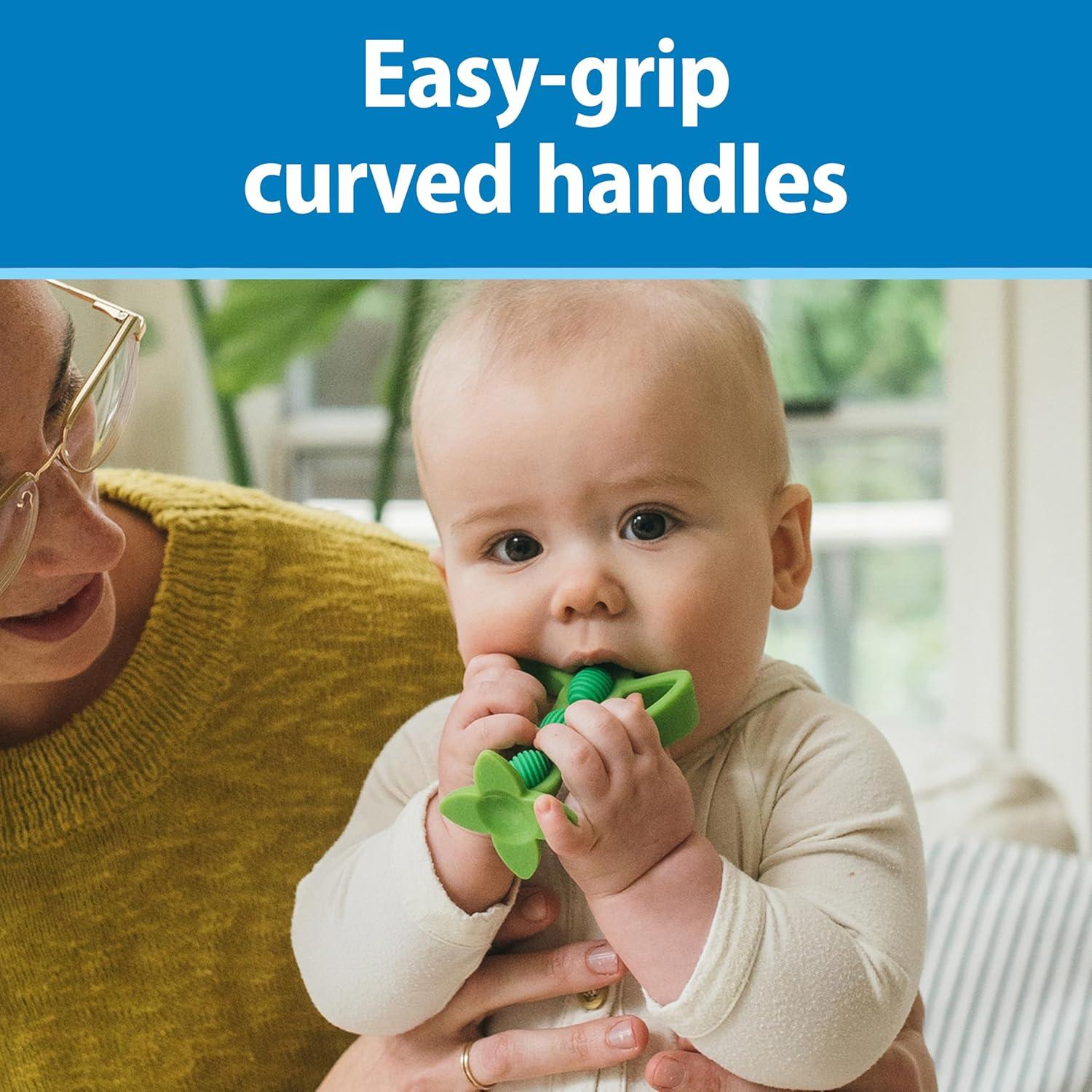 Mordedor y Cepillo de Entrenamiento Dr. Brown's 100% Silicona 3m+