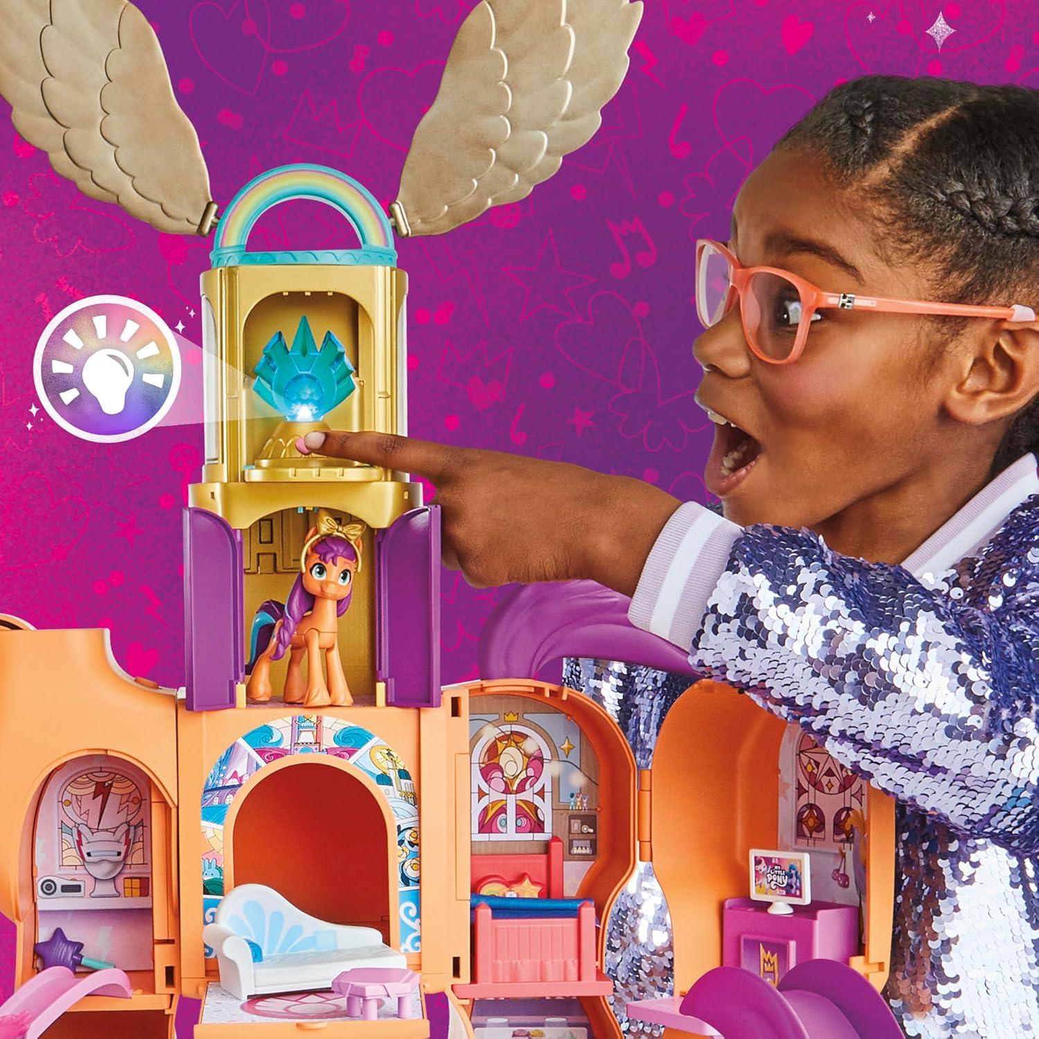 Set de Juego 2 en 1 Mi Pequeño Pony Sunny 63,5 cm + Pilas