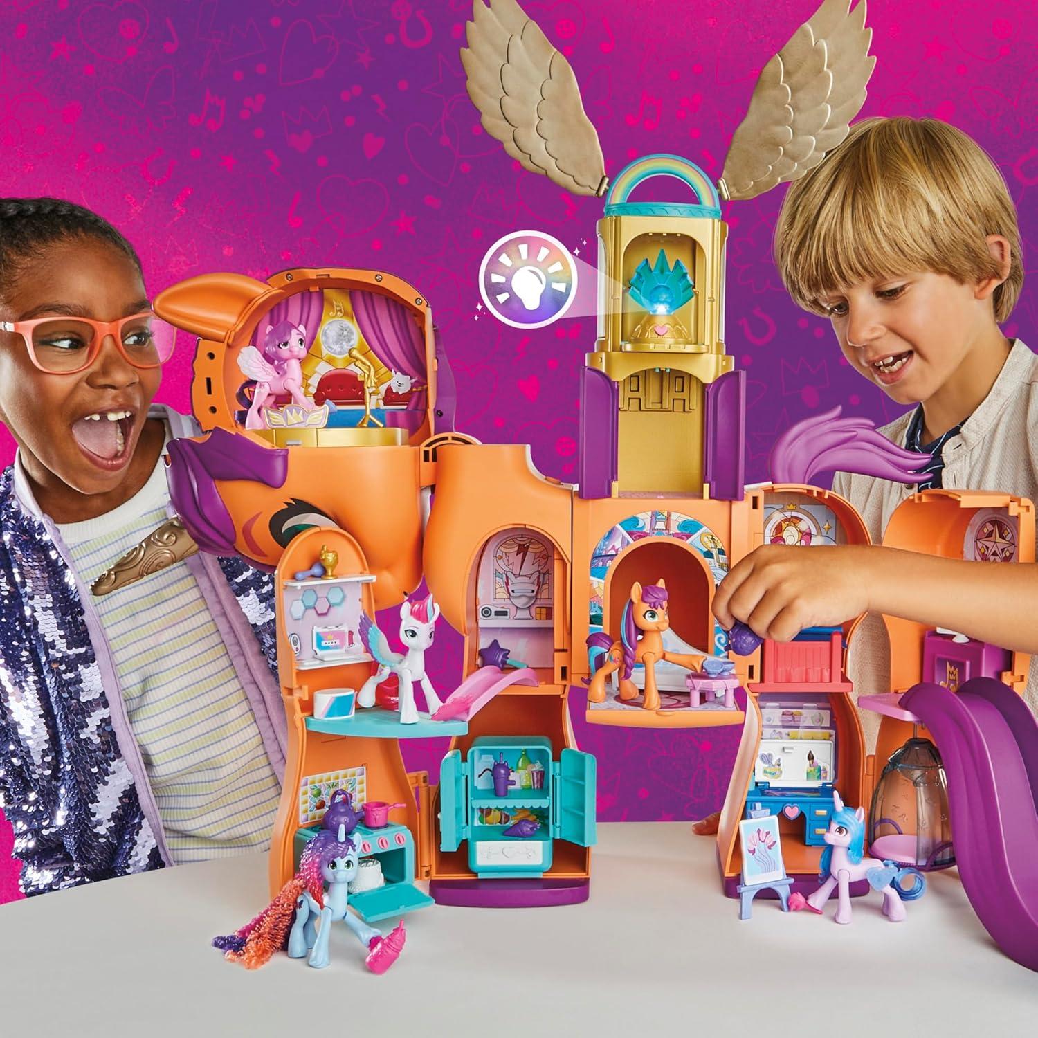 Set de Juego 2 en 1 Mi Pequeño Pony Sunny 63,5 cm + Pilas