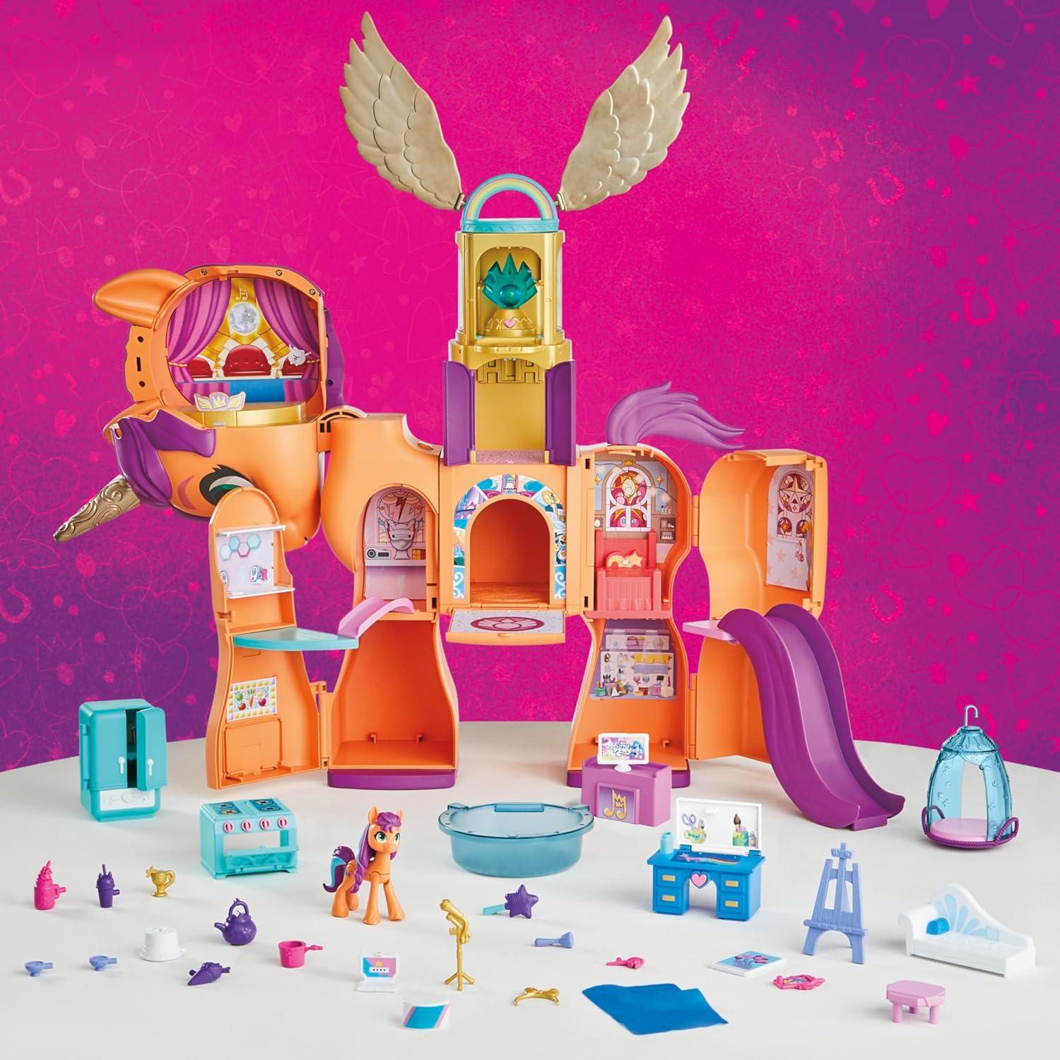 Set de Juego 2 en 1 Mi Pequeño Pony Sunny 63,5 cm + Pilas