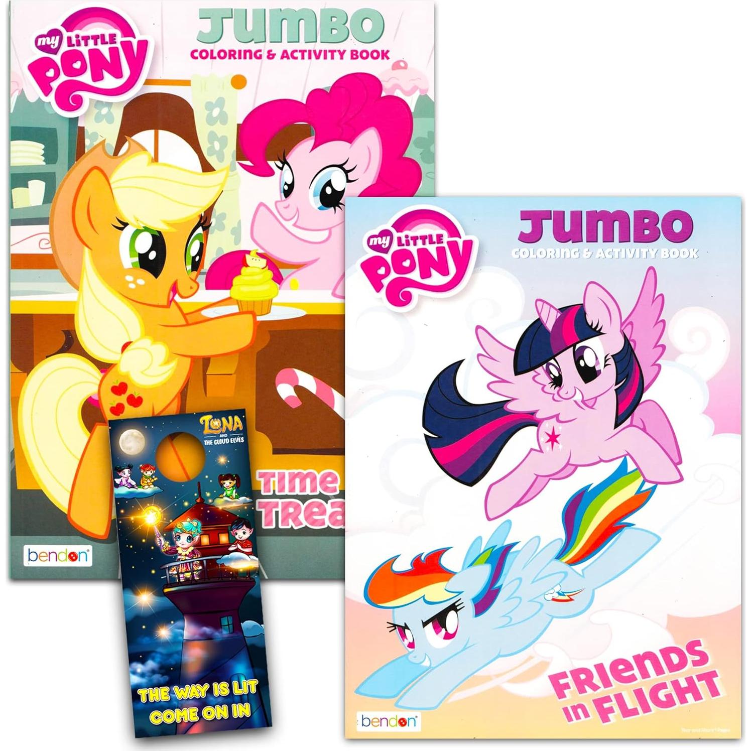 Libro de Colorear Jumbo My Little Pony 2pk 96 Páginas