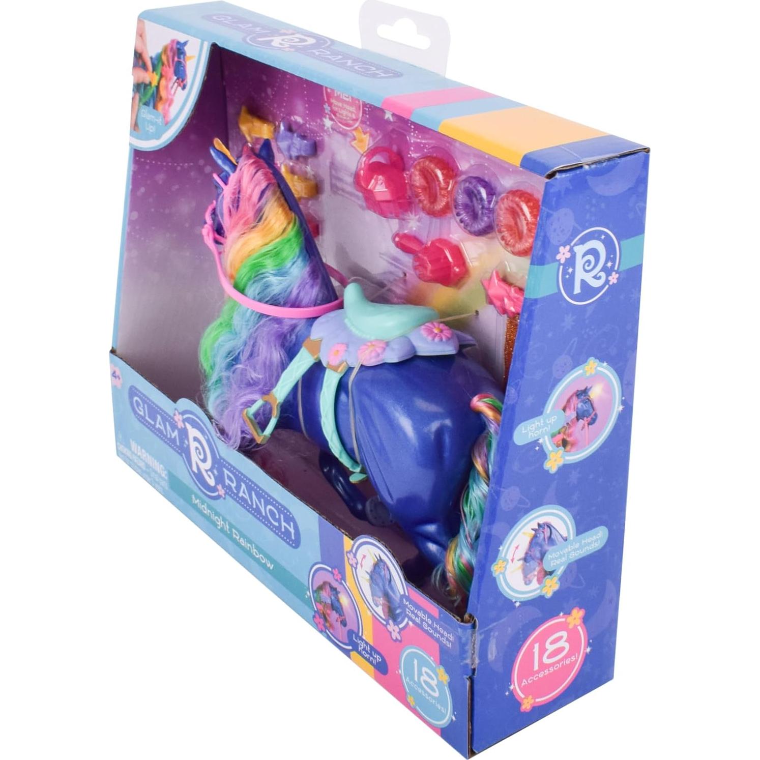 Unicornio Brillante Días Soleados 18 Piezas con Sonidos