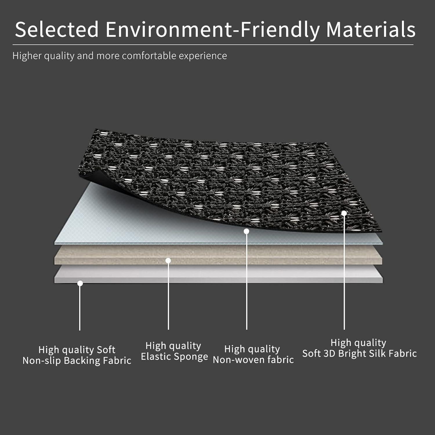 Funda de Asiento de Coche Auto Newer Universal Negra 2PCS