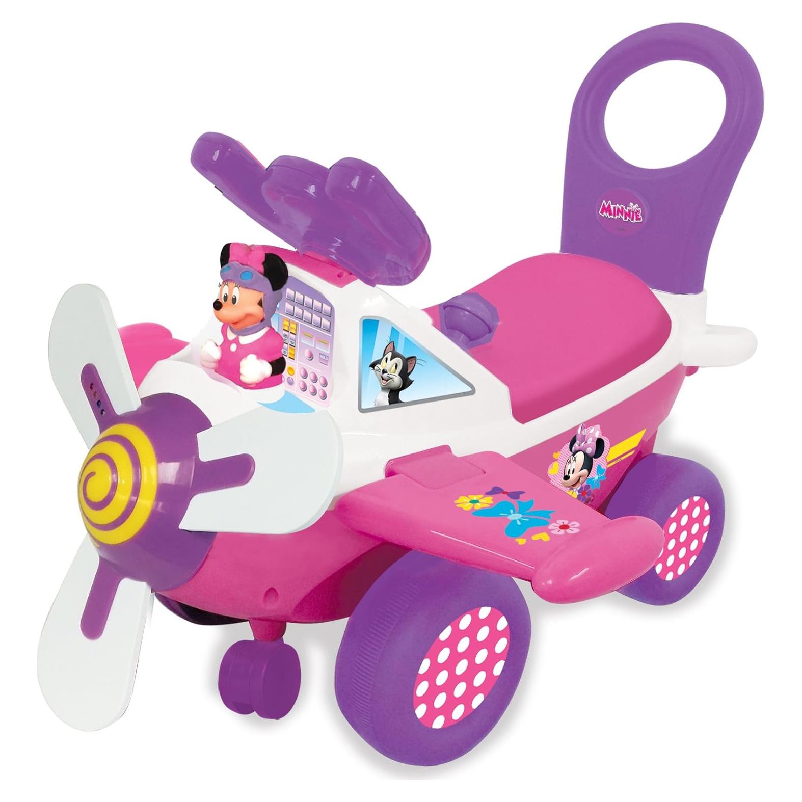 Avión de Juguete Minnie Disney Mediano con Luces y Sonidos