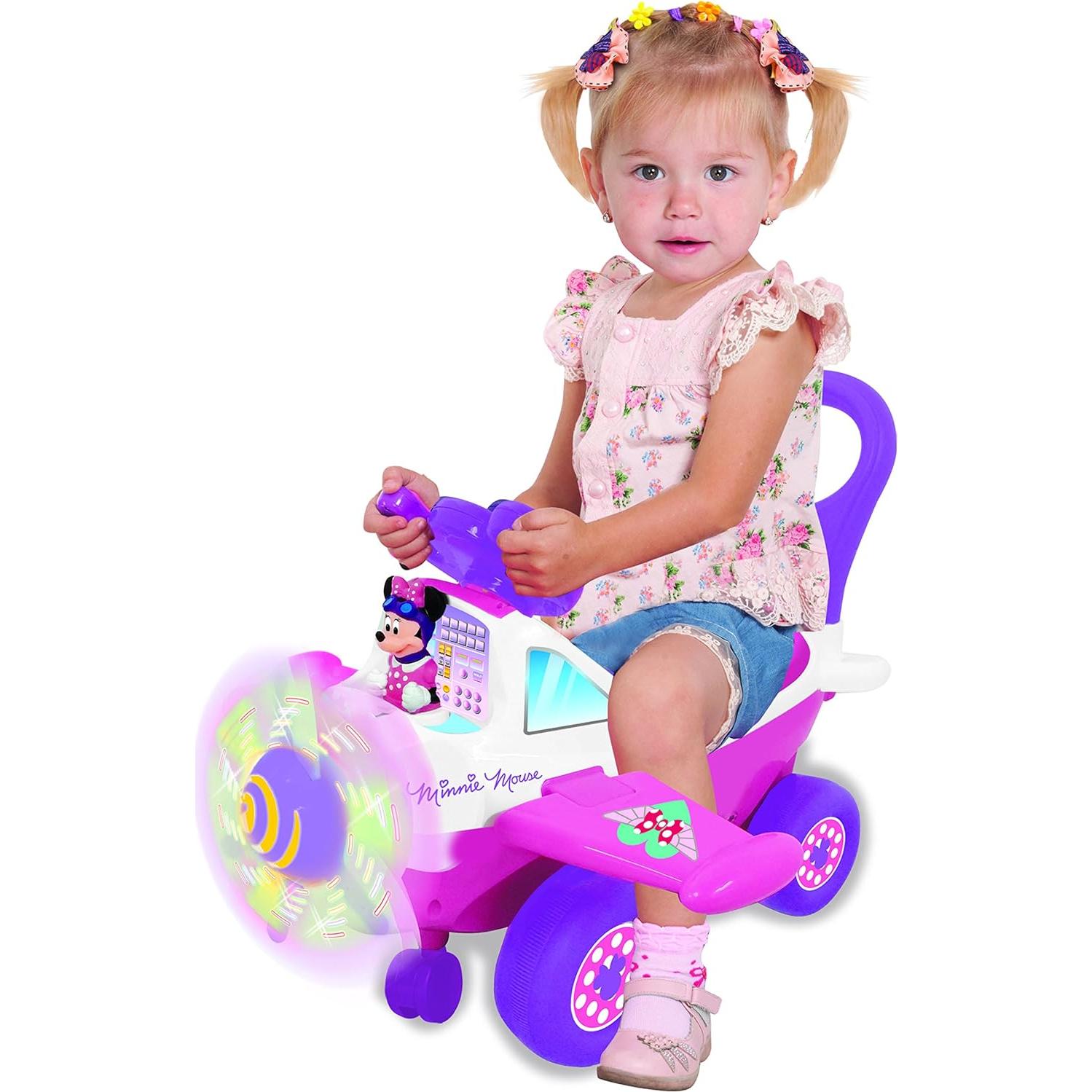 Avión de Juguete Minnie Disney Mediano con Luces y Sonidos