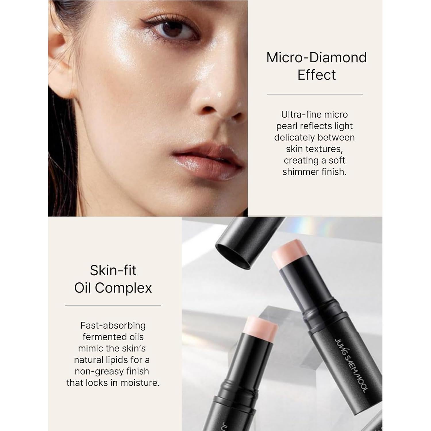 Bálsamo Multi Hidratante Glow Mool Stick Jung Saem Mool 11g