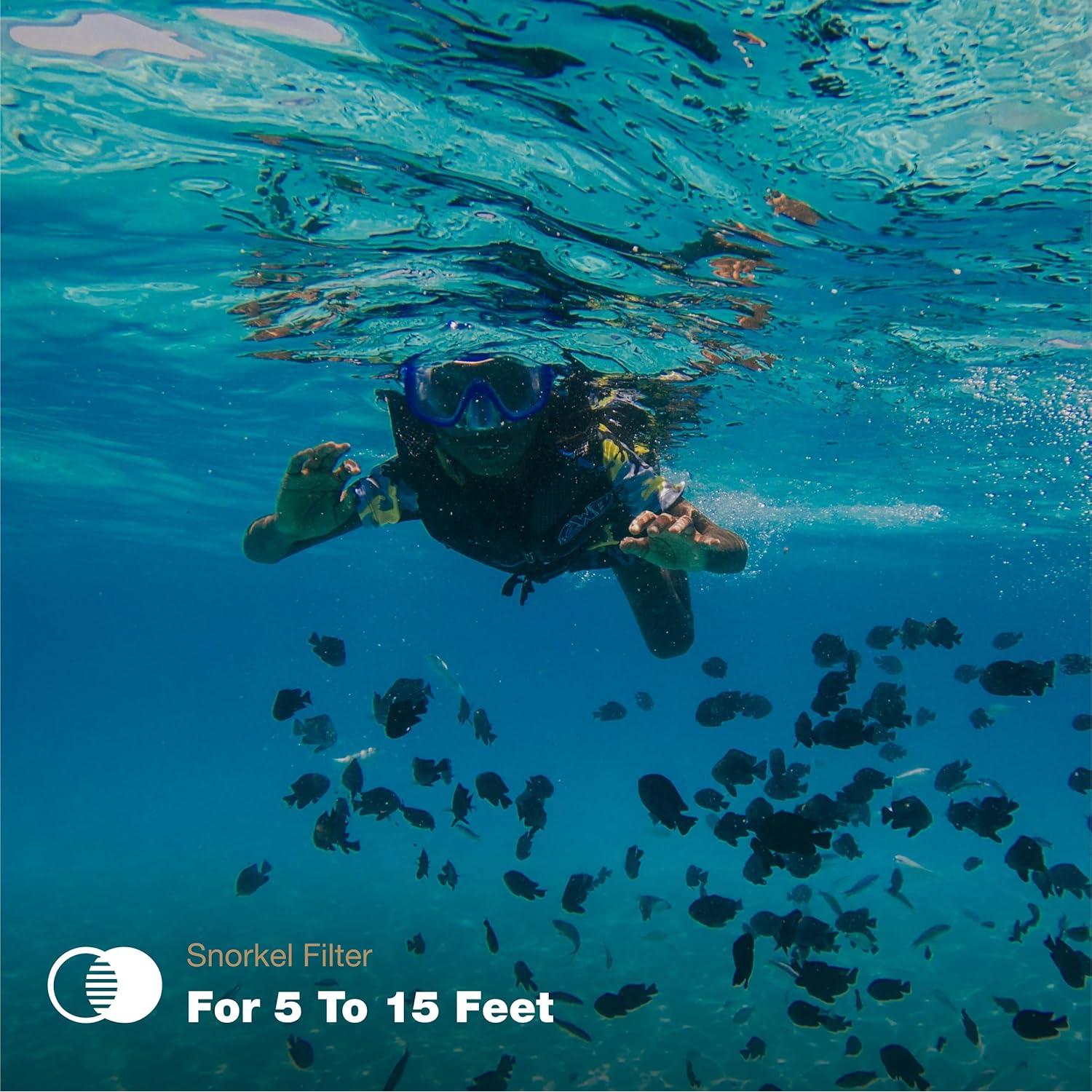 Filtro Rojo PolarPro 3-Pack para GoPro Hero9-13 - Subacuático