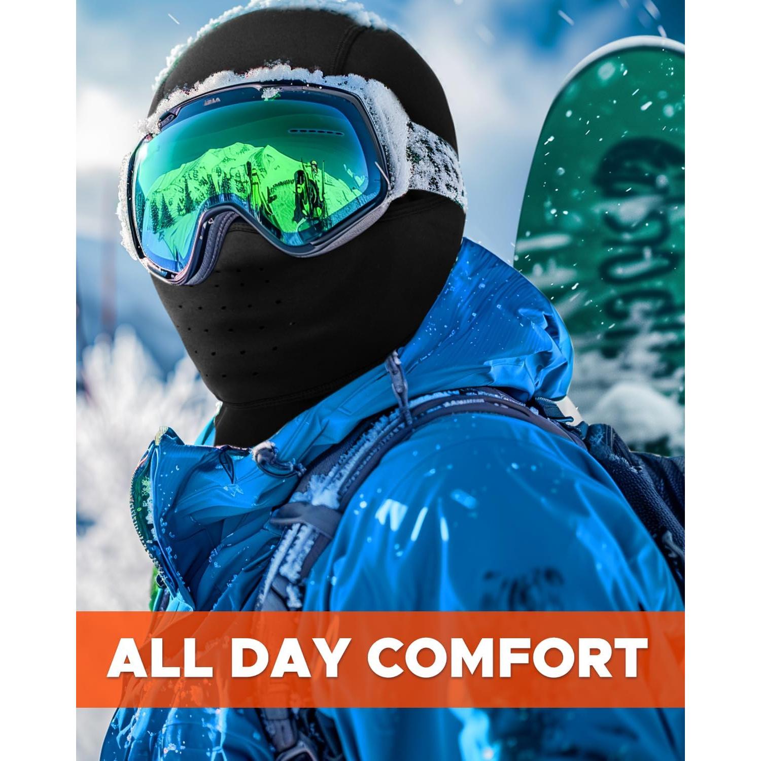 Máscara de Esquí Balaclava BEACE Forro Polar Térmico Unisex