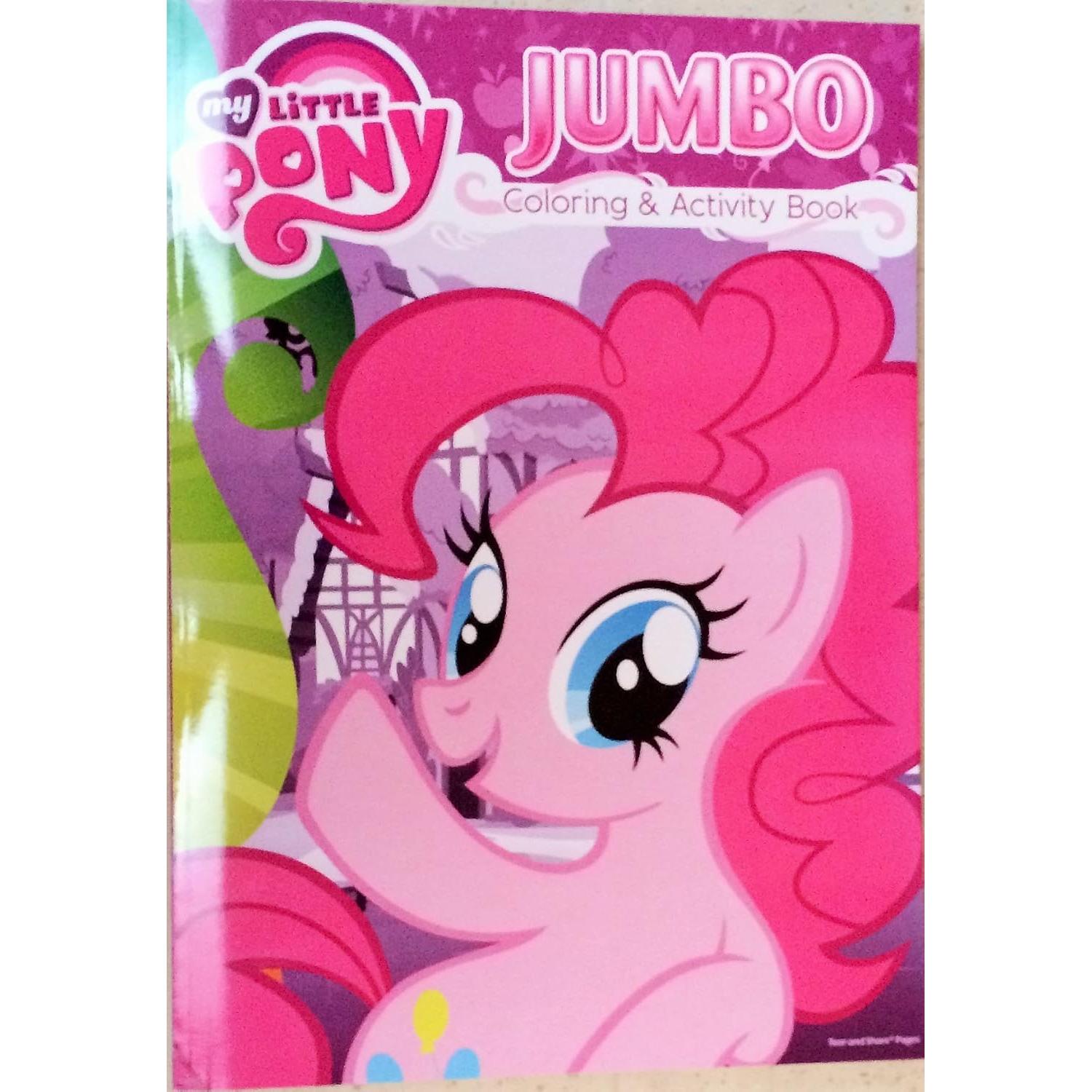 Libro de Colorear Jumbo My Little Pony 4 Pack - 96 Páginas