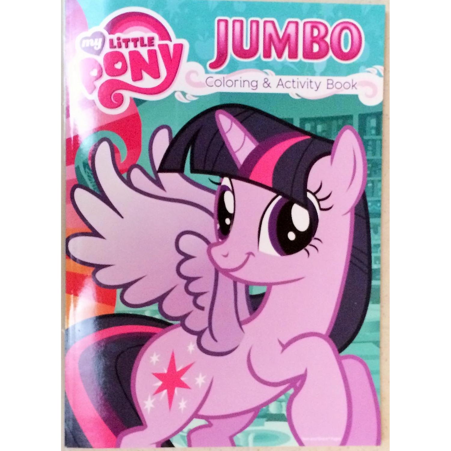 Libro de Colorear Jumbo My Little Pony 4 Pack - 96 Páginas