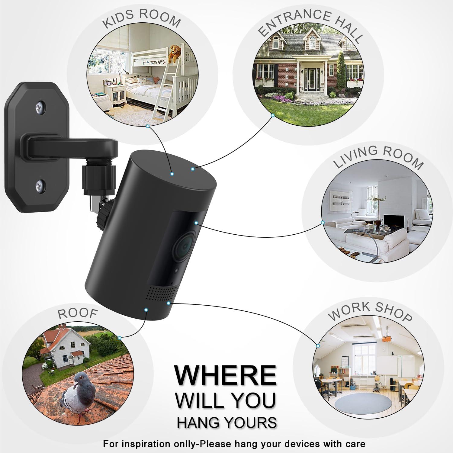 Soporte de Pared Ajustable BFYTN para Cámaras Ring - 2 Paquetes