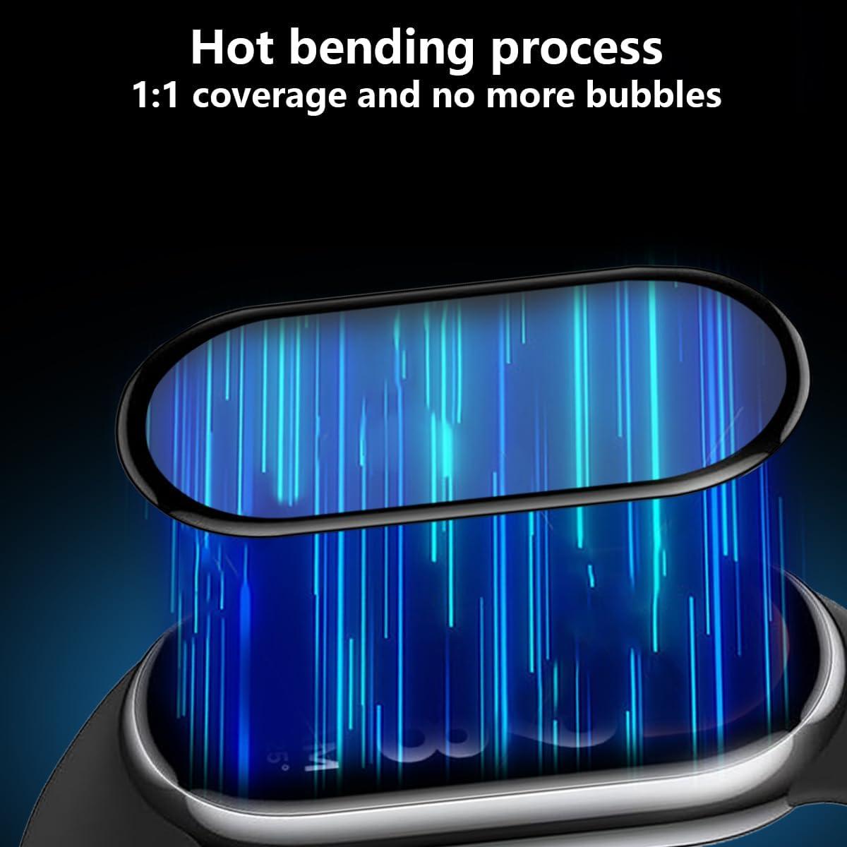 Paquete 3 Protectores Pantalla Xiaomi Smart Band 8 TPU