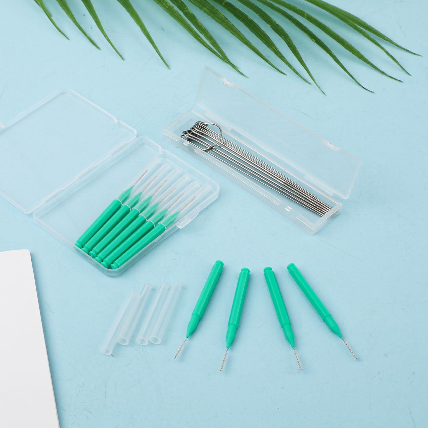 10 Limpiadores de Cabezal de Ducha NQEUEPN con Puntas de Aguja