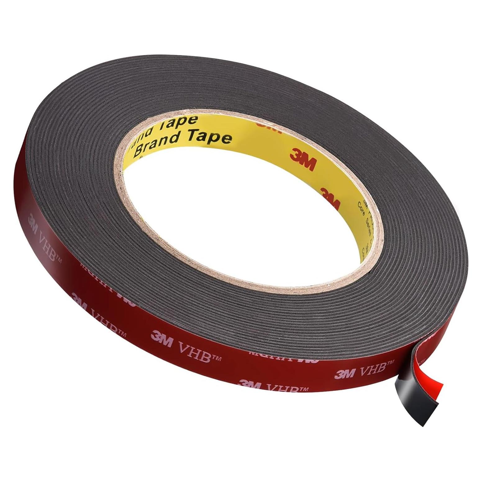 Cinta Doble Cara 3M VHB 11.1m x 1cm Resistente Impermeable